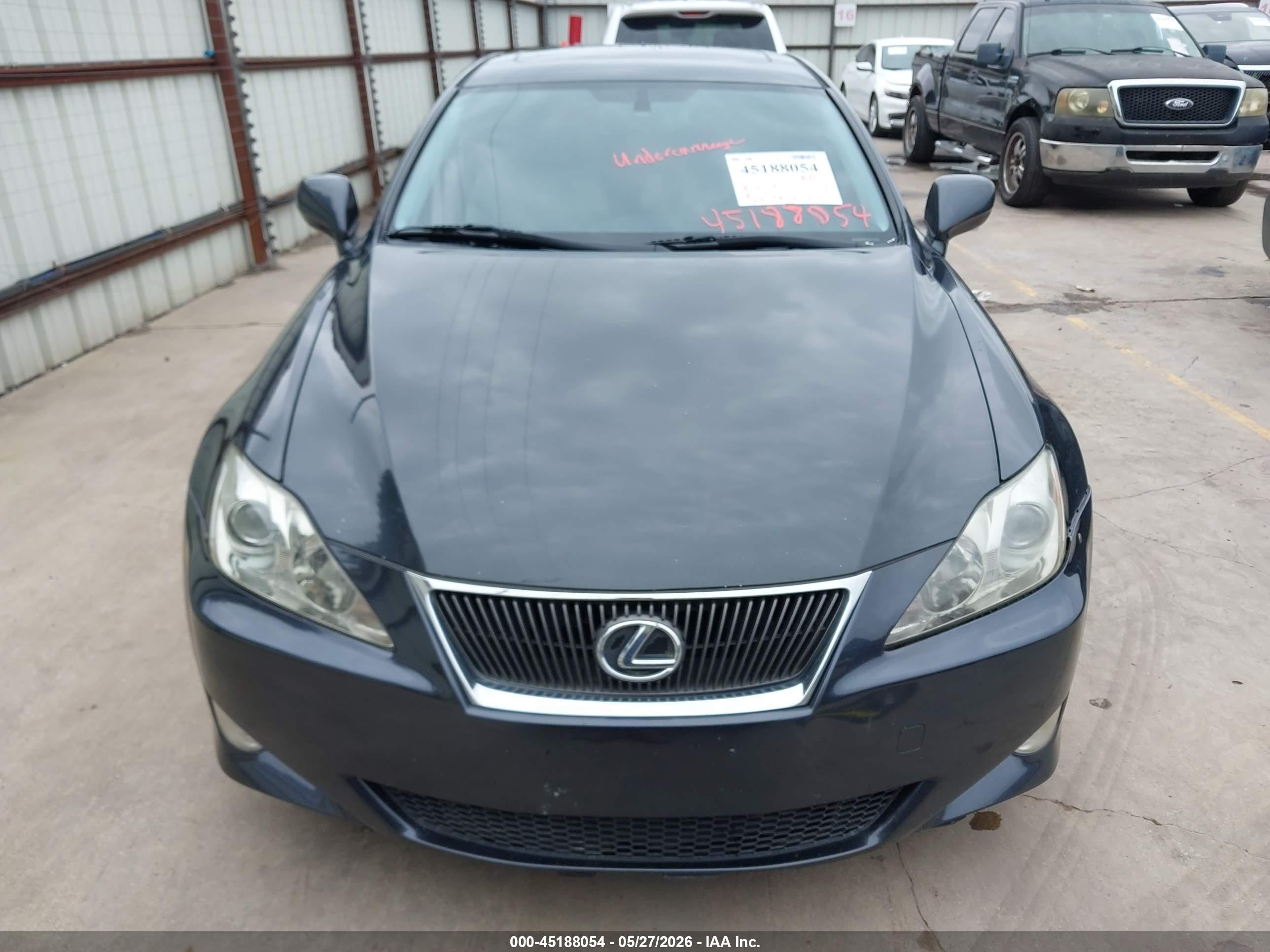 2008 Lexus Is 350   Gray vin: JTHBE262285021251