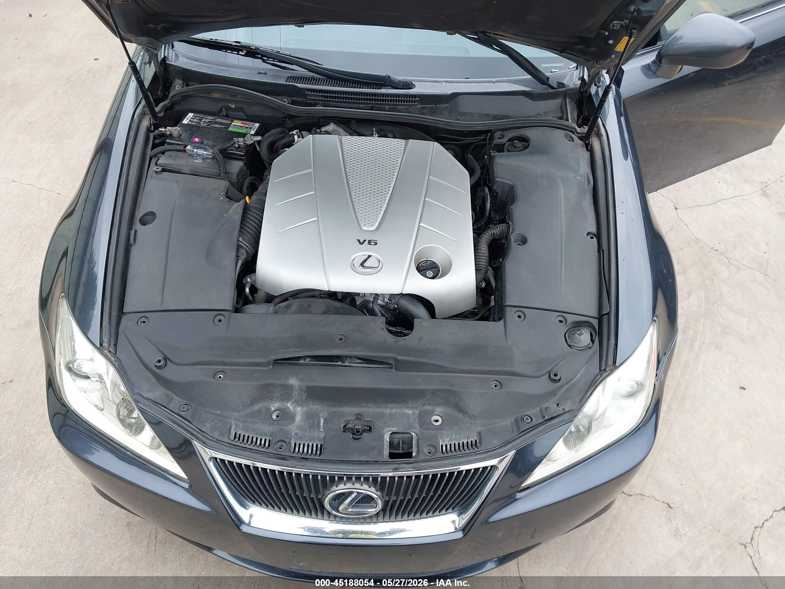 2008 Lexus Is 350   Gray vin: JTHBE262285021251