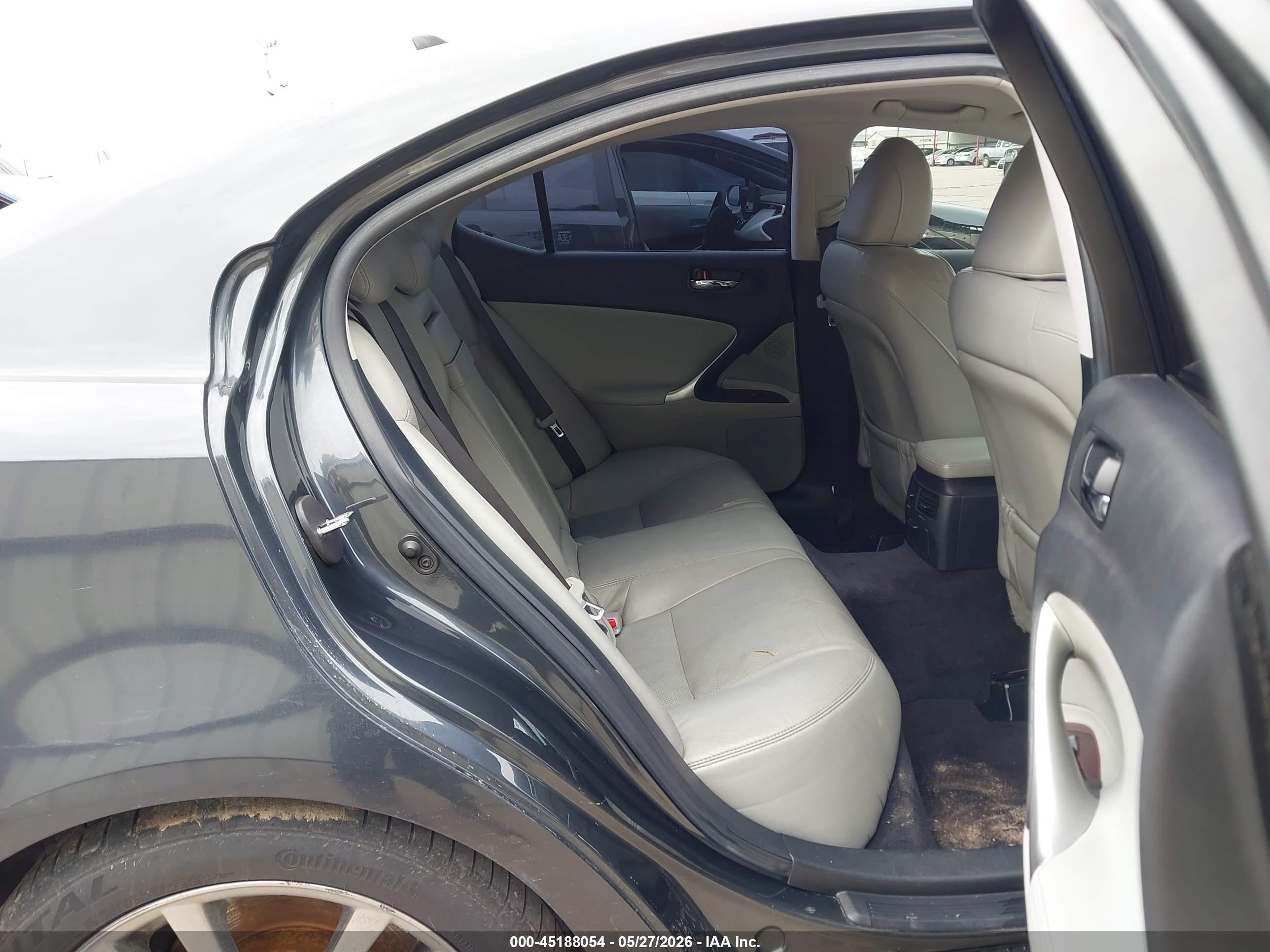 2008 Lexus Is 350   Gray vin: JTHBE262285021251