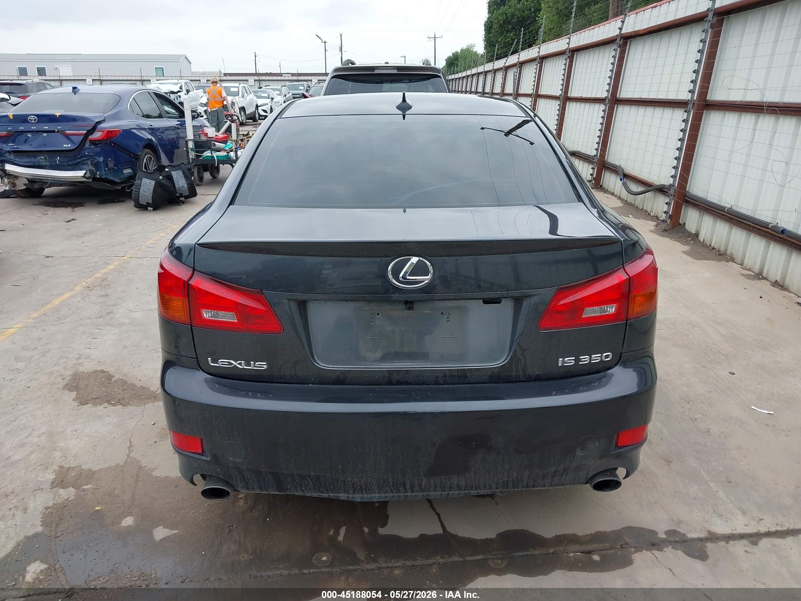 2008 Lexus Is 350   Gray vin: JTHBE262285021251