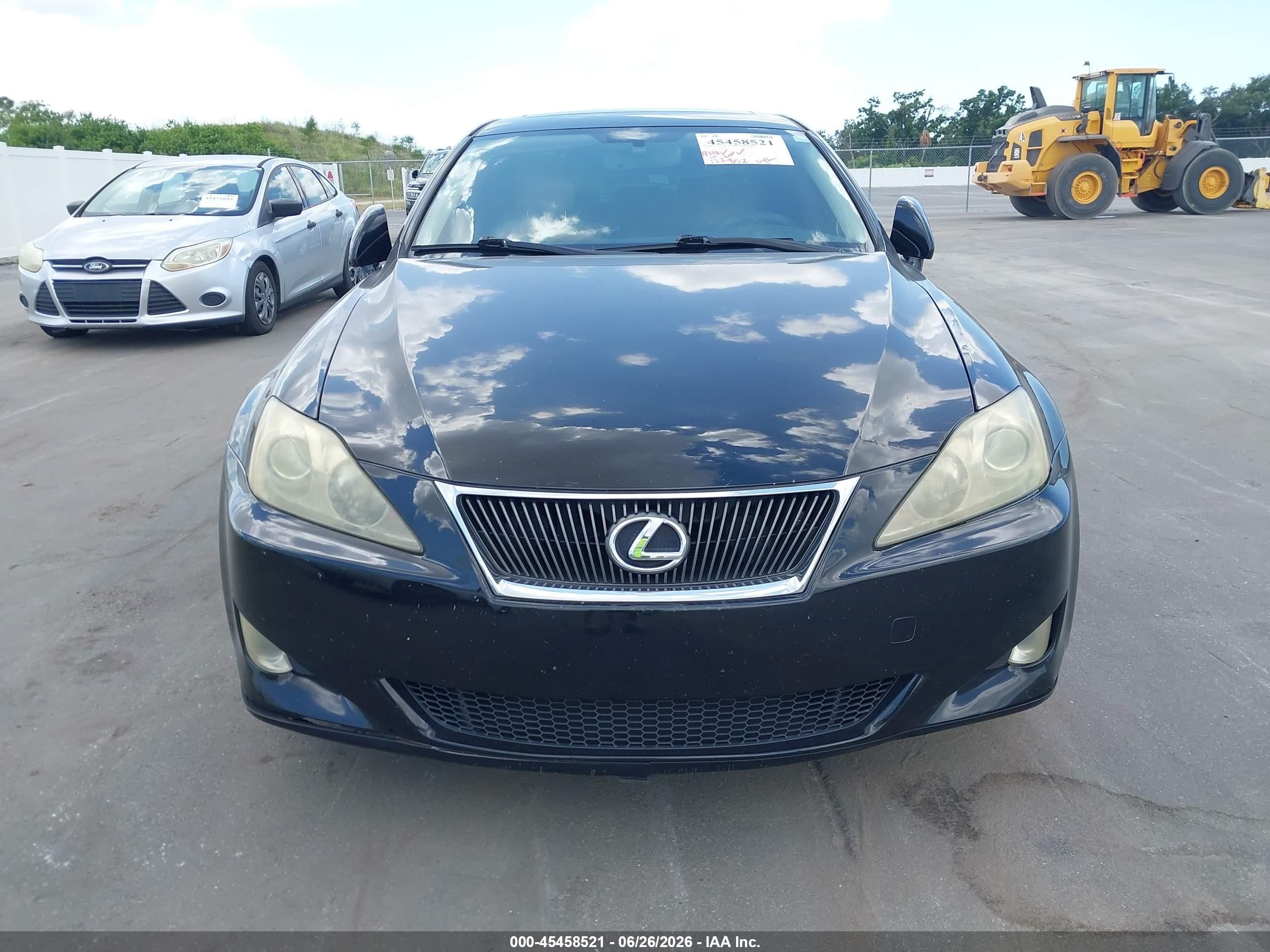 2006 Lexus Is 350   Black vin: JTHBE262362005915