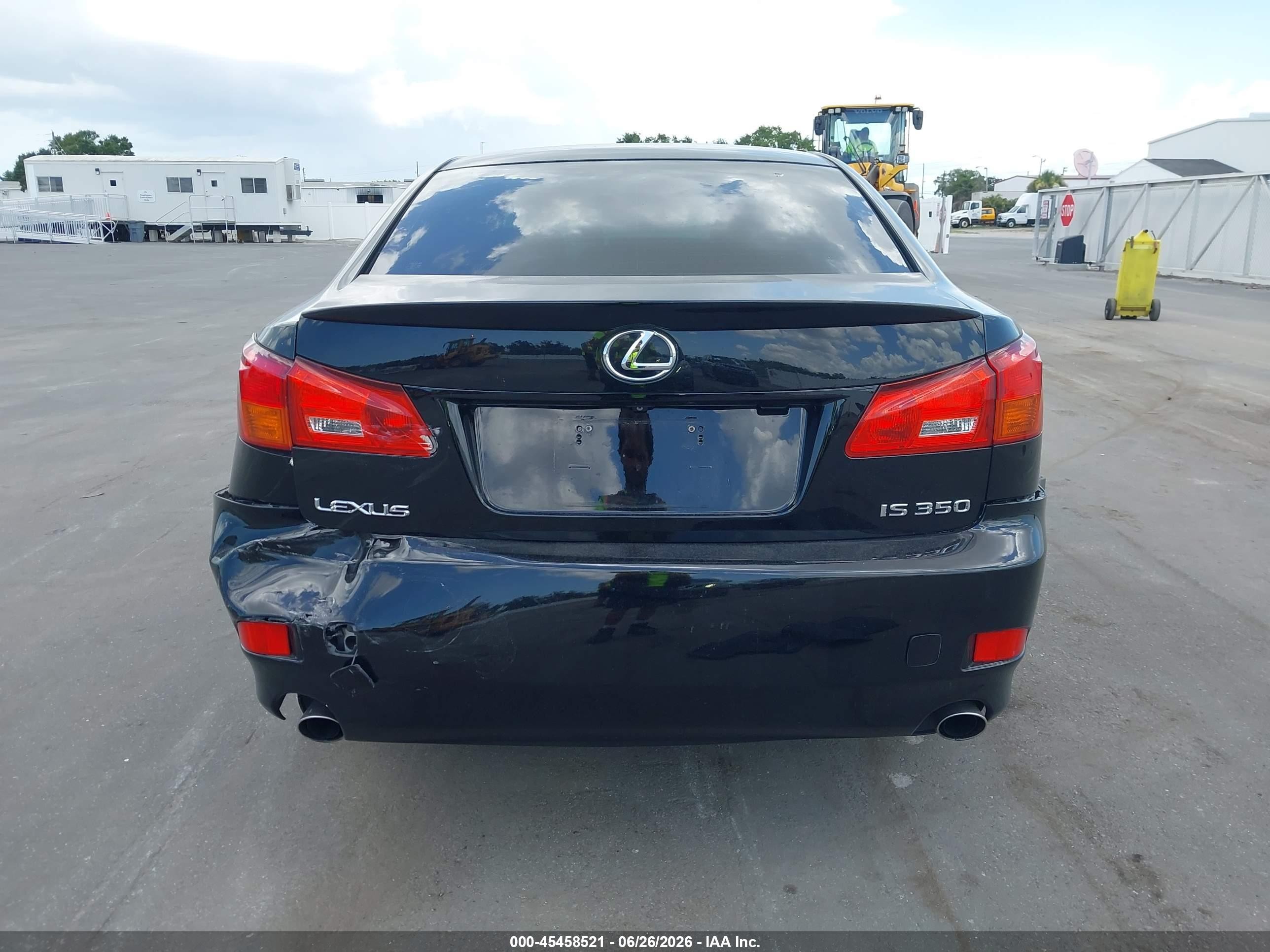 2006 Lexus Is 350   Black vin: JTHBE262362005915