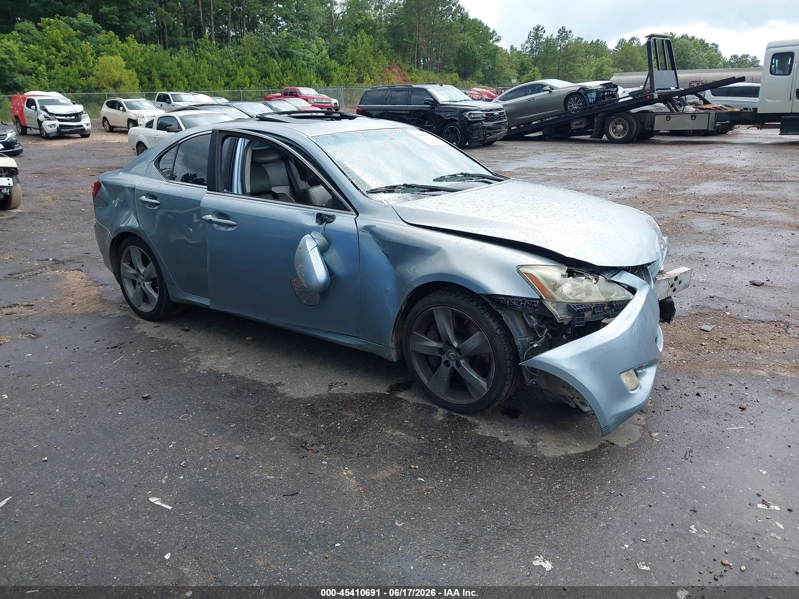 2006 Lexus Is 350   Silver vin: JTHBE262365001586