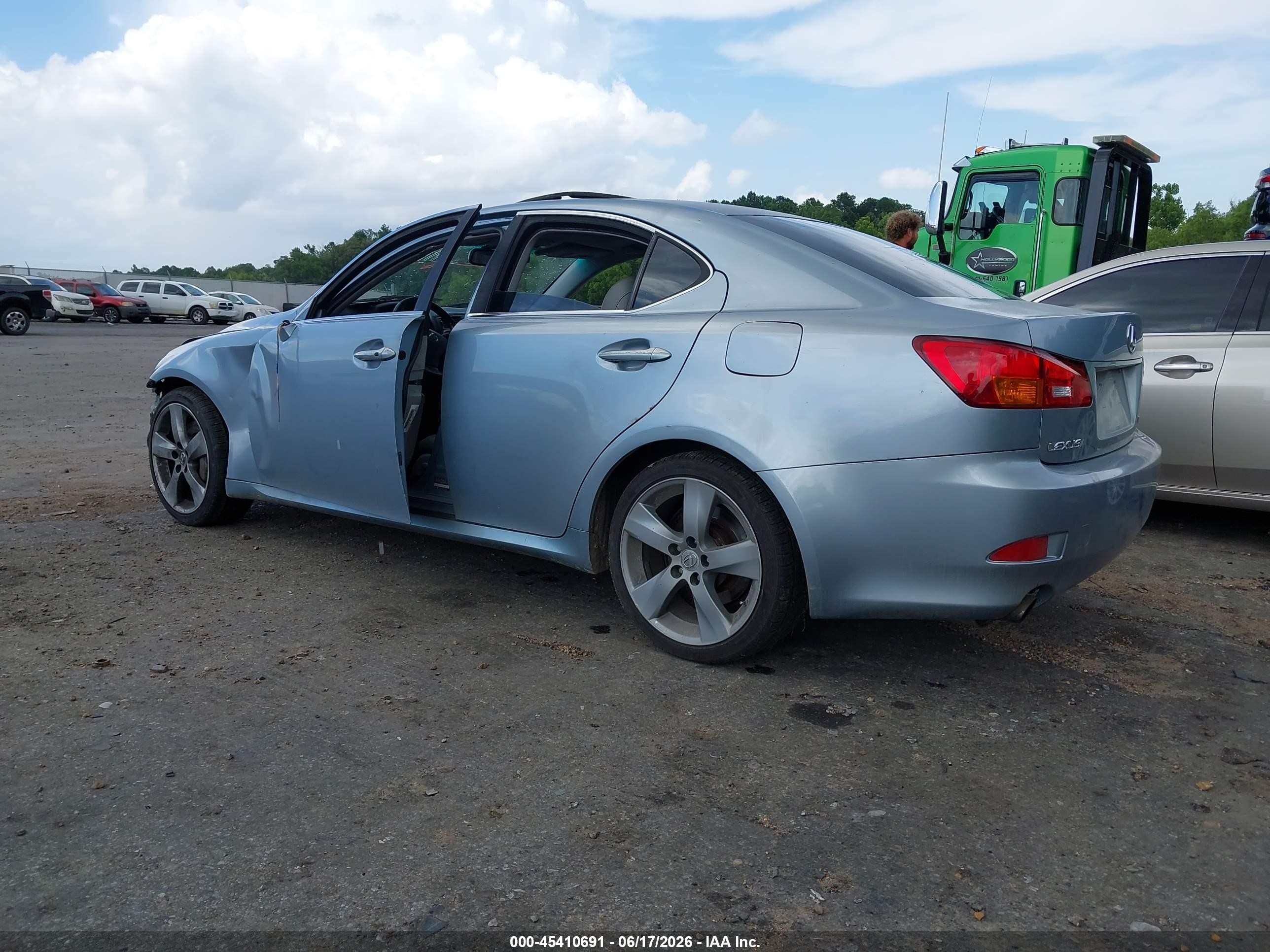2006 Lexus Is 350   Silver vin: JTHBE262365001586