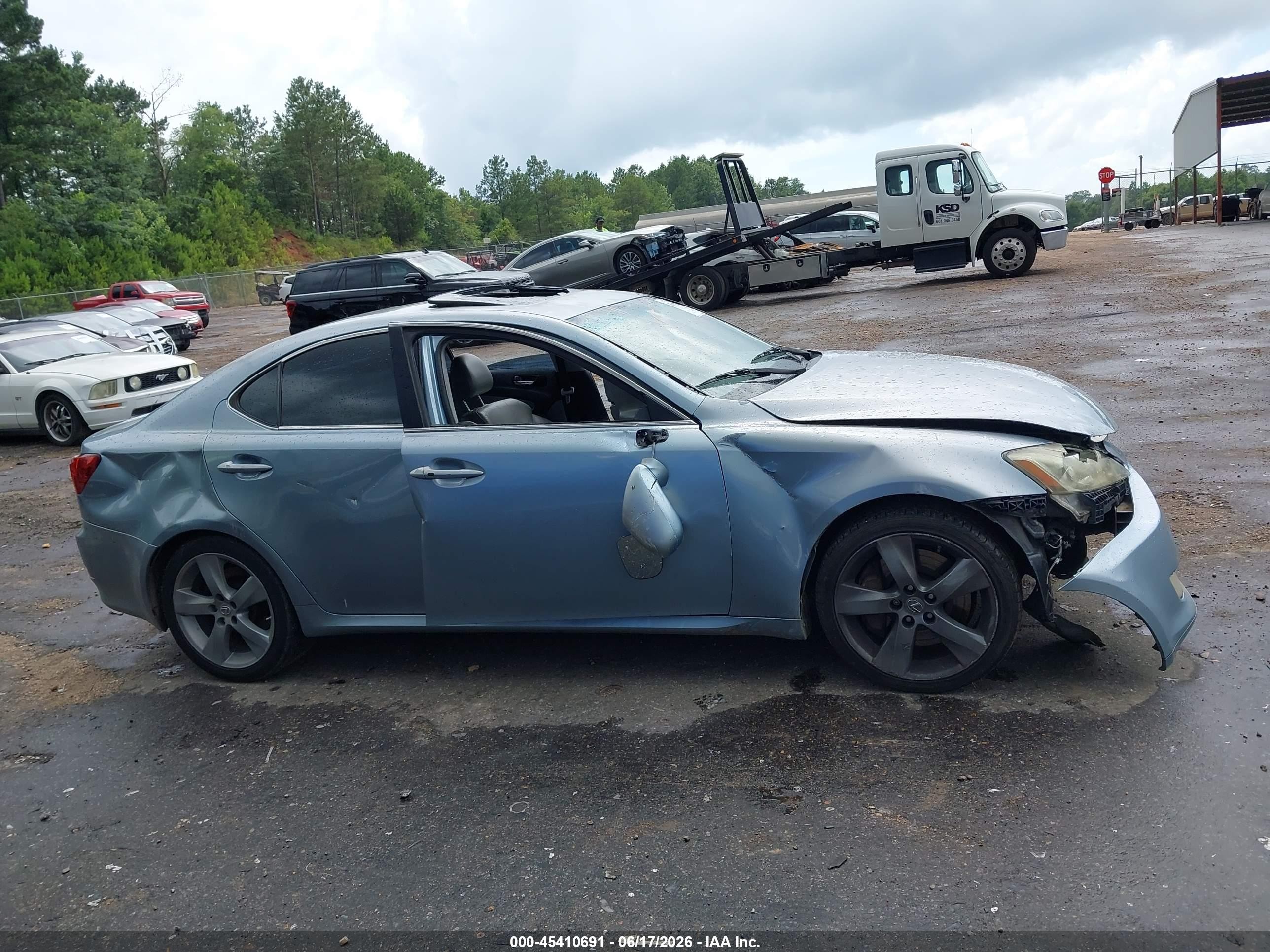 2006 Lexus Is 350   Silver vin: JTHBE262365001586