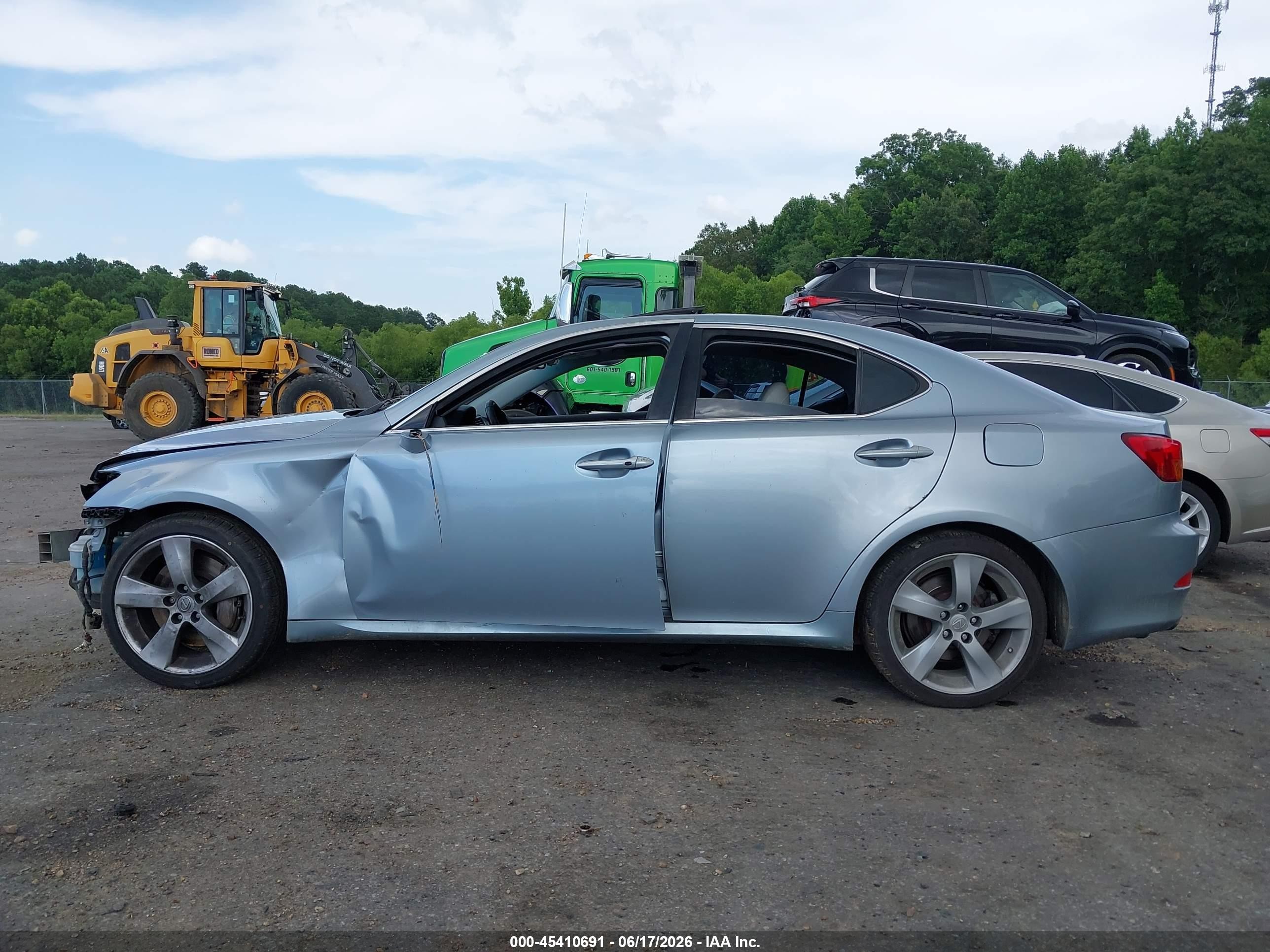 2006 Lexus Is 350   Silver vin: JTHBE262365001586