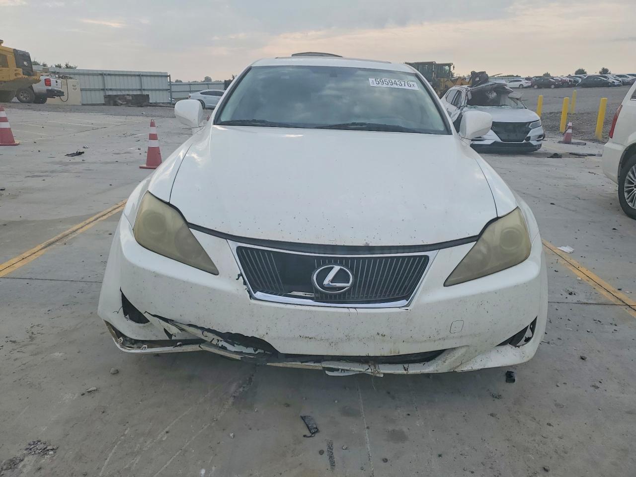 2006 Lexus Is 350 Белый vin: JTHBE262365010479