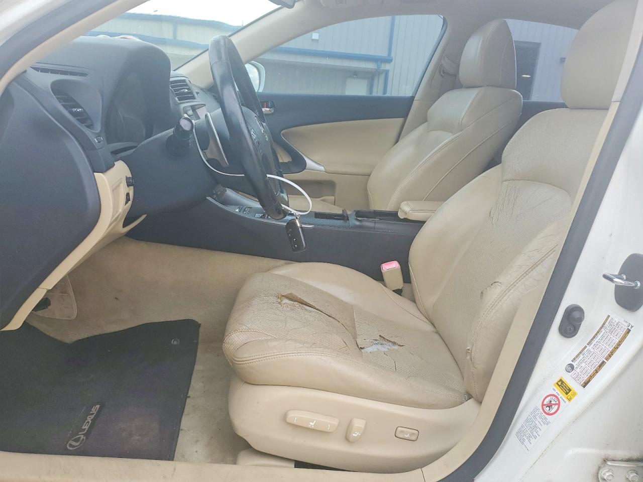2006 Lexus Is 350 Белый vin: JTHBE262365010479