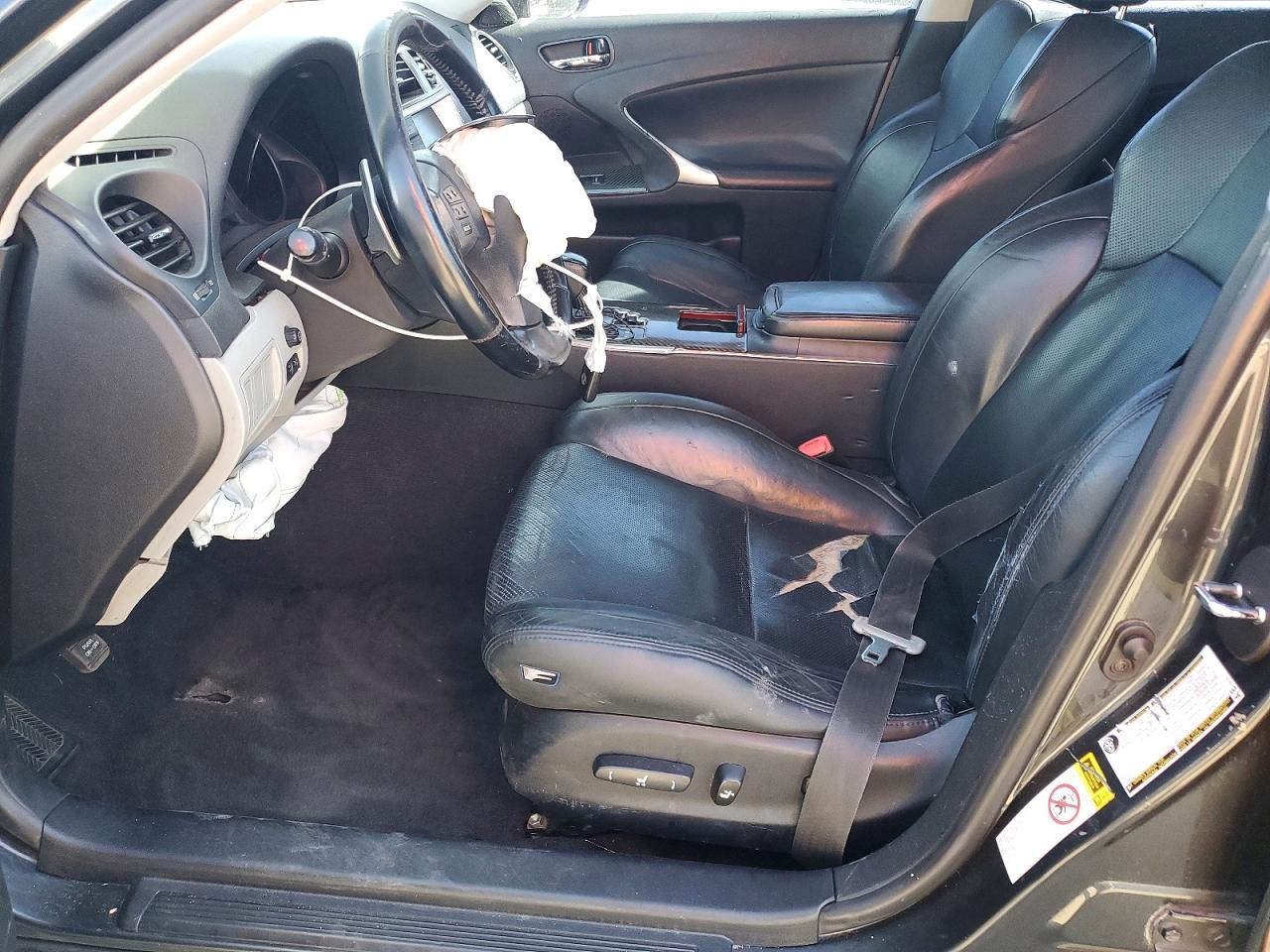 2007 Lexus Is 350 Black vin: JTHBE262372009819