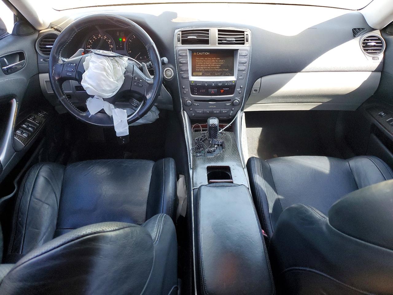 2007 Lexus Is 350 Black vin: JTHBE262372009819