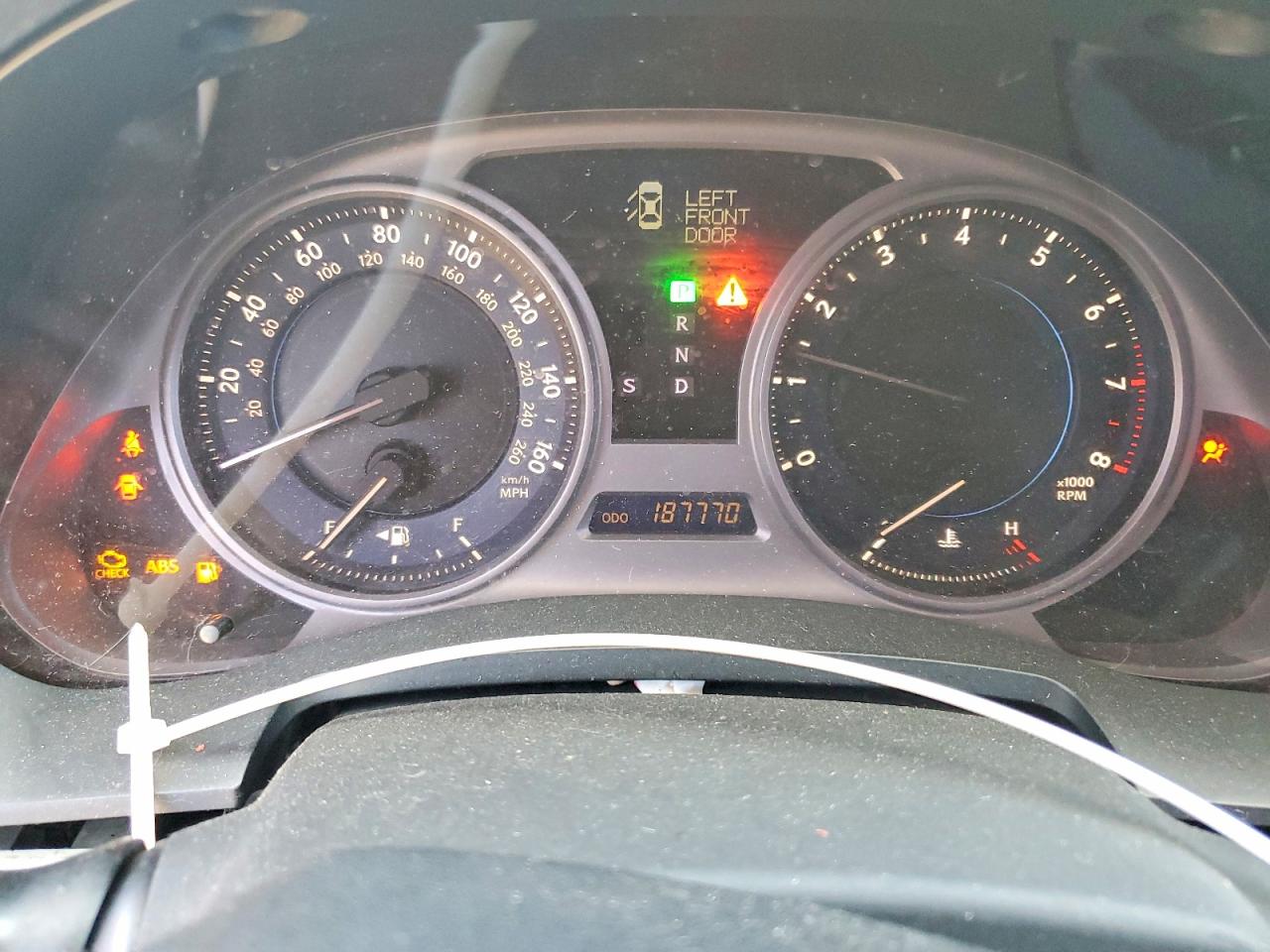 2007 Lexus Is 350 Black vin: JTHBE262372009819