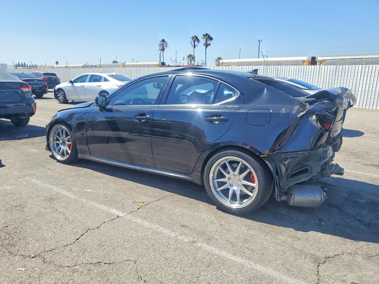 2008 Lexus Is 350 Black vin: JTHBE262382014200