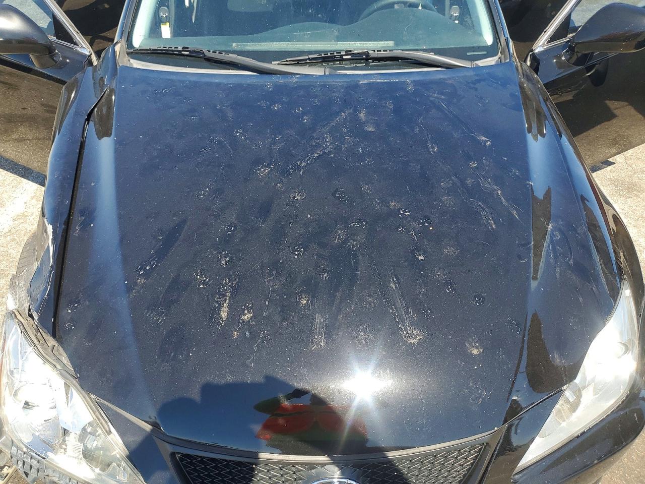 2008 Lexus Is 350 Black vin: JTHBE262382014200