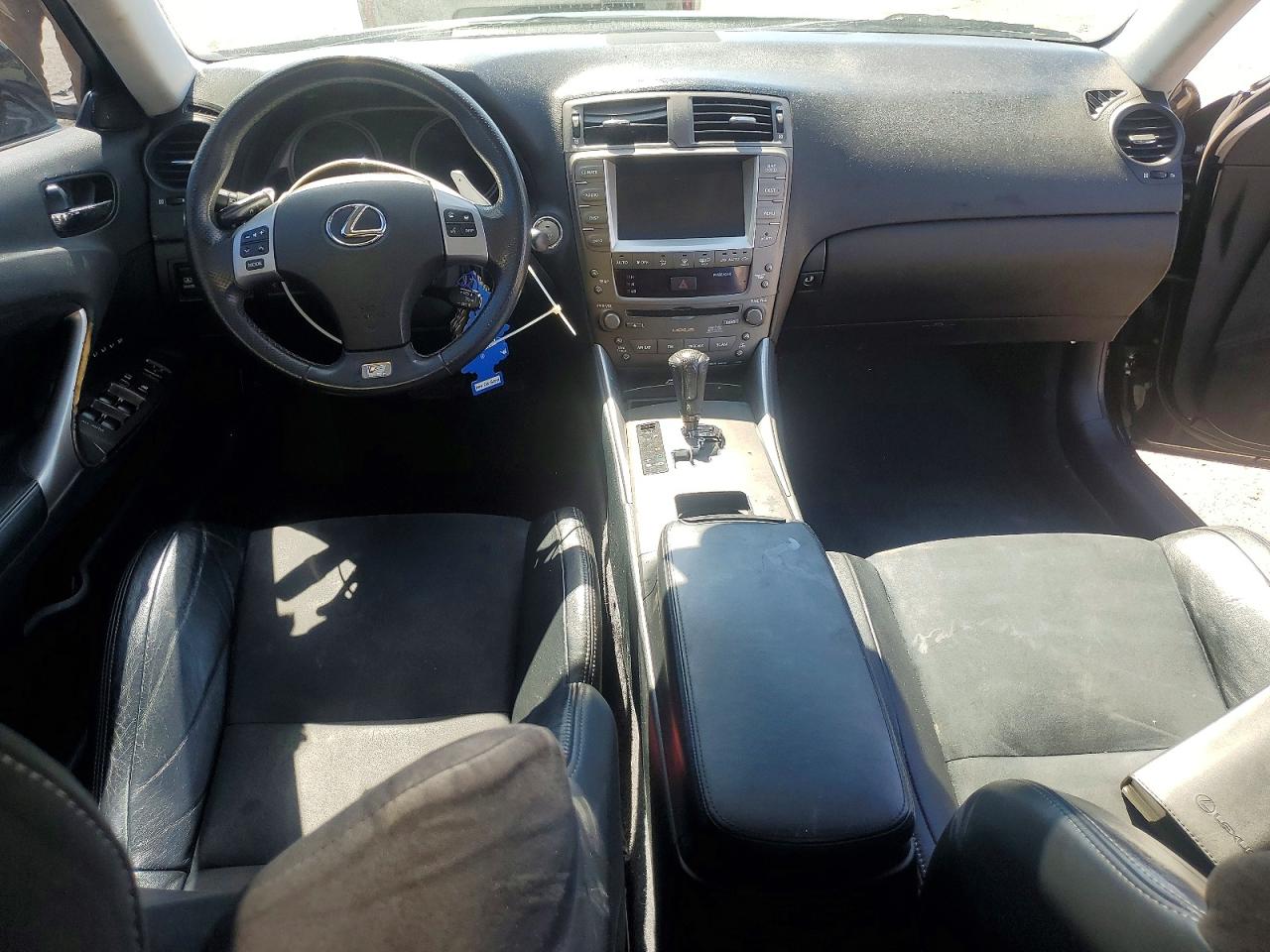 2008 Lexus Is 350 Black vin: JTHBE262382014200