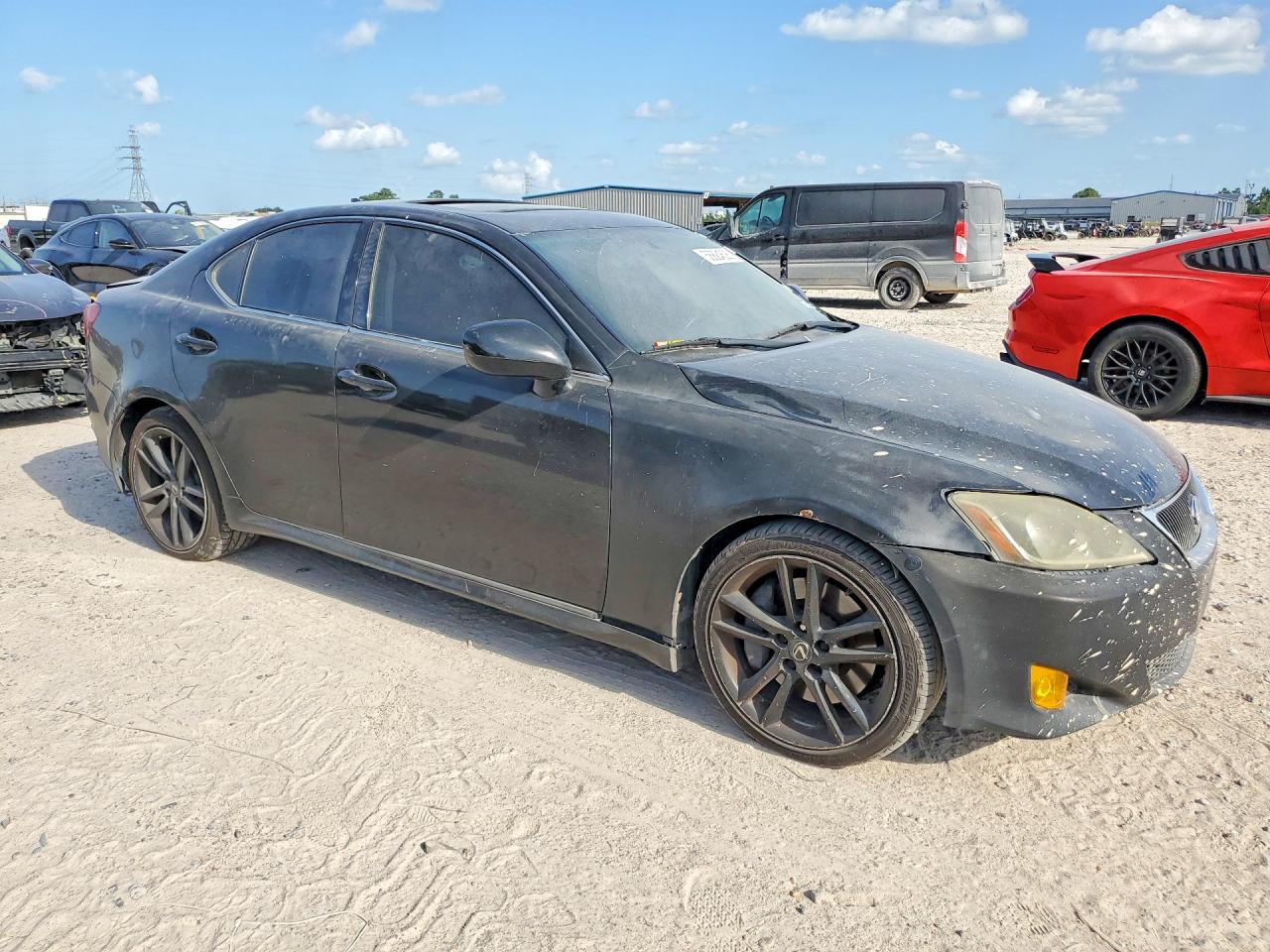 2008 Lexus Is 350 Black vin: JTHBE262382014858