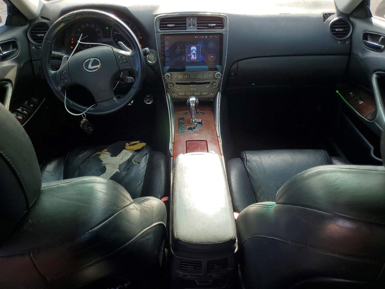 2008 Lexus Is 350 Black vin: JTHBE262382014858