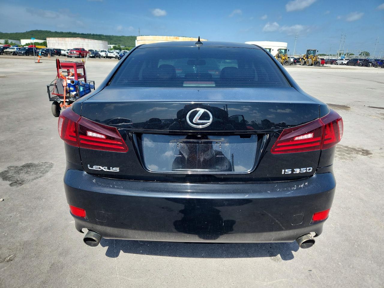 2008 Lexus Is 350 Black vin: JTHBE262385021307