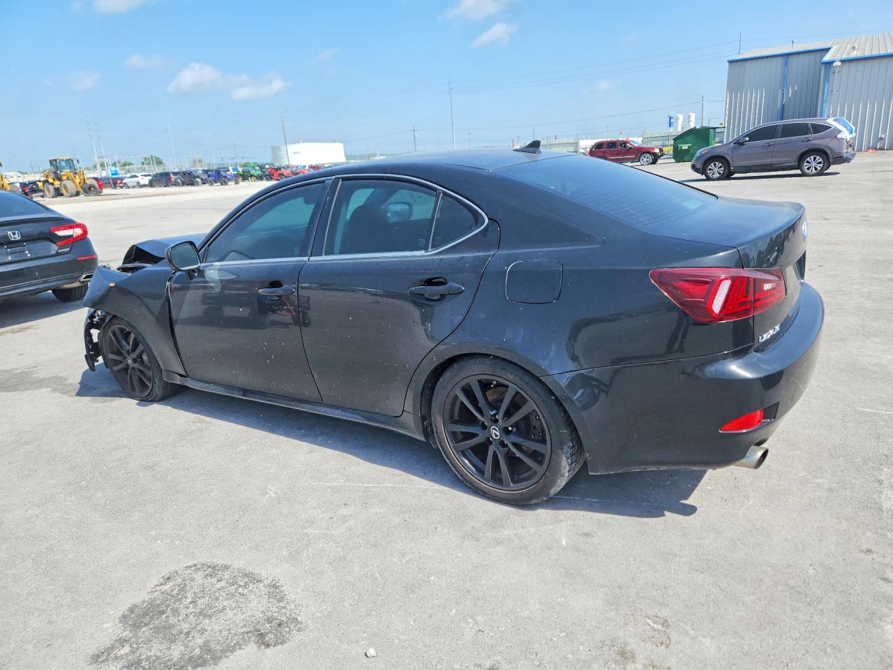 2008 Lexus Is 350 Black vin: JTHBE262385021307