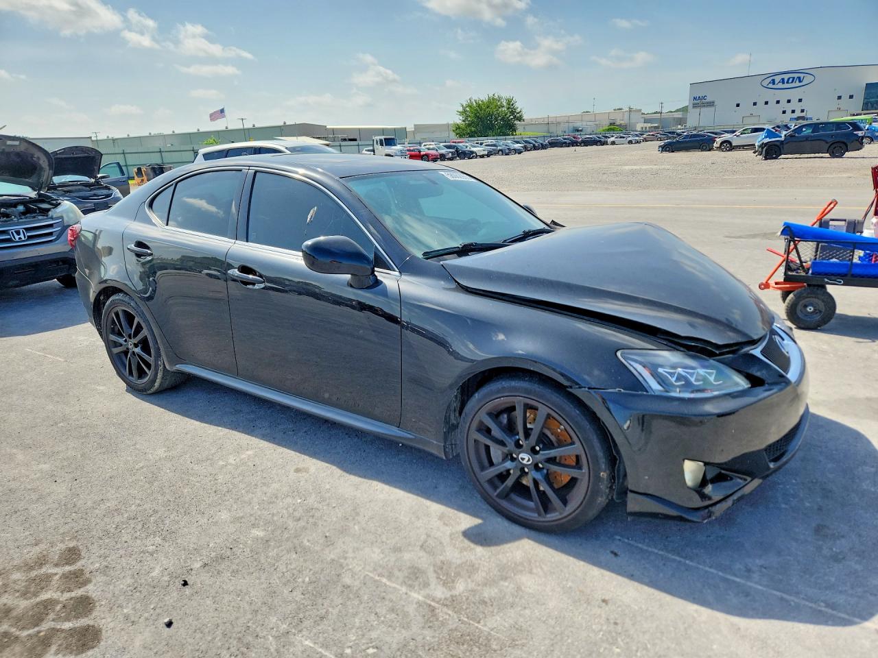 2008 Lexus Is 350 Black vin: JTHBE262385021307