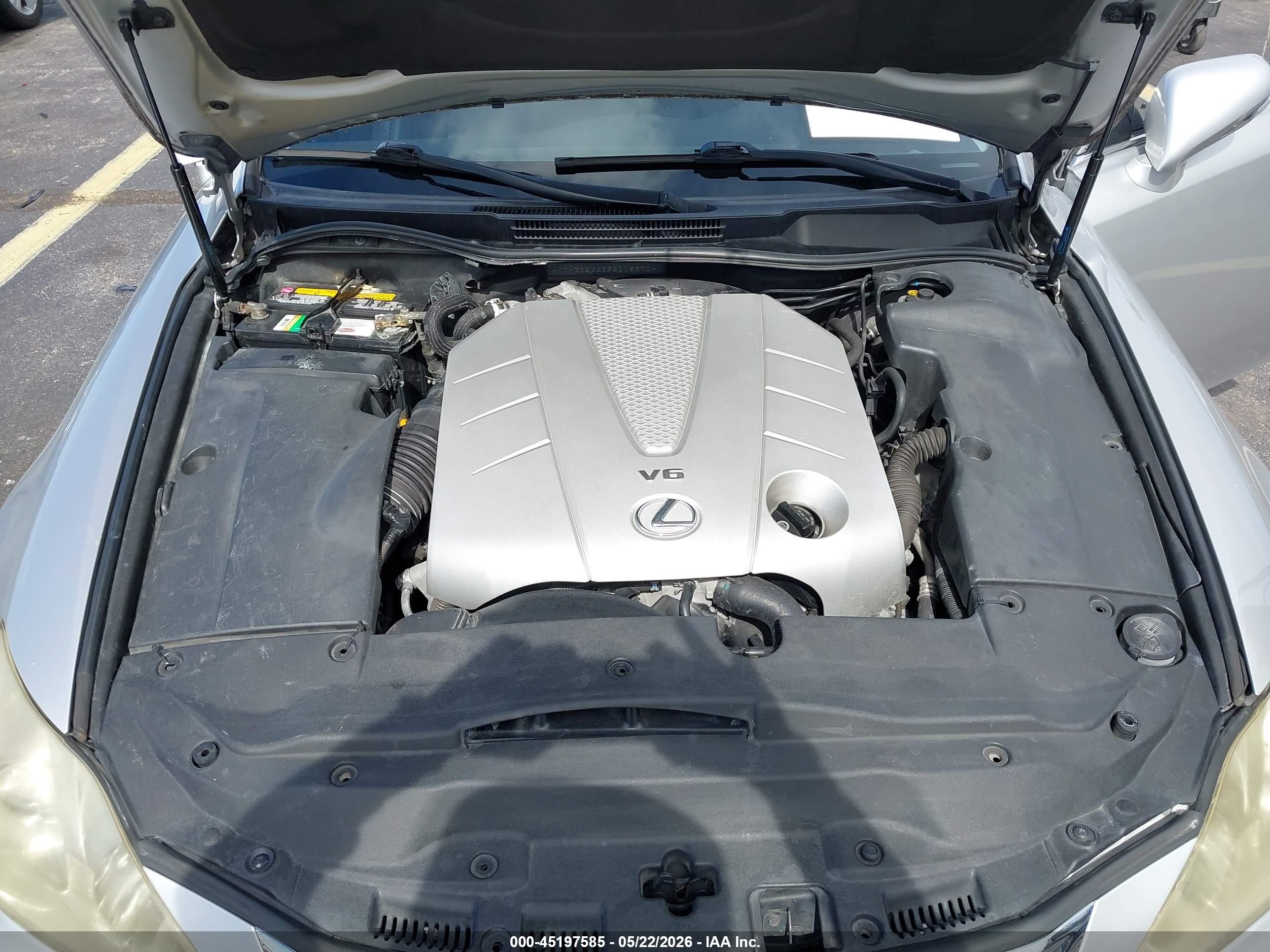 2009 Lexus Is 350   Silver vin: JTHBE262392016370