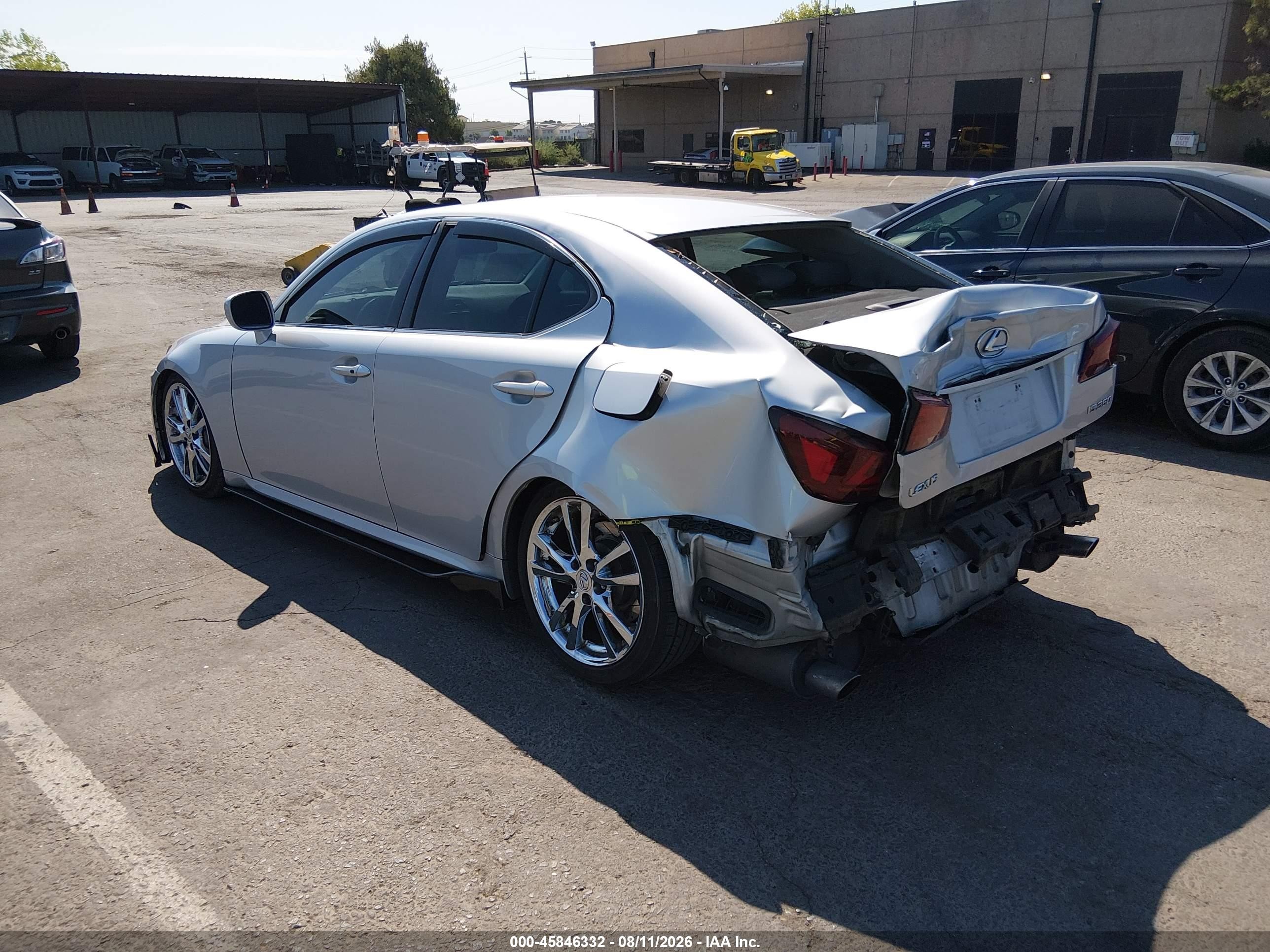2006 Lexus Is 350   Silver vin: JTHBE262462003784
