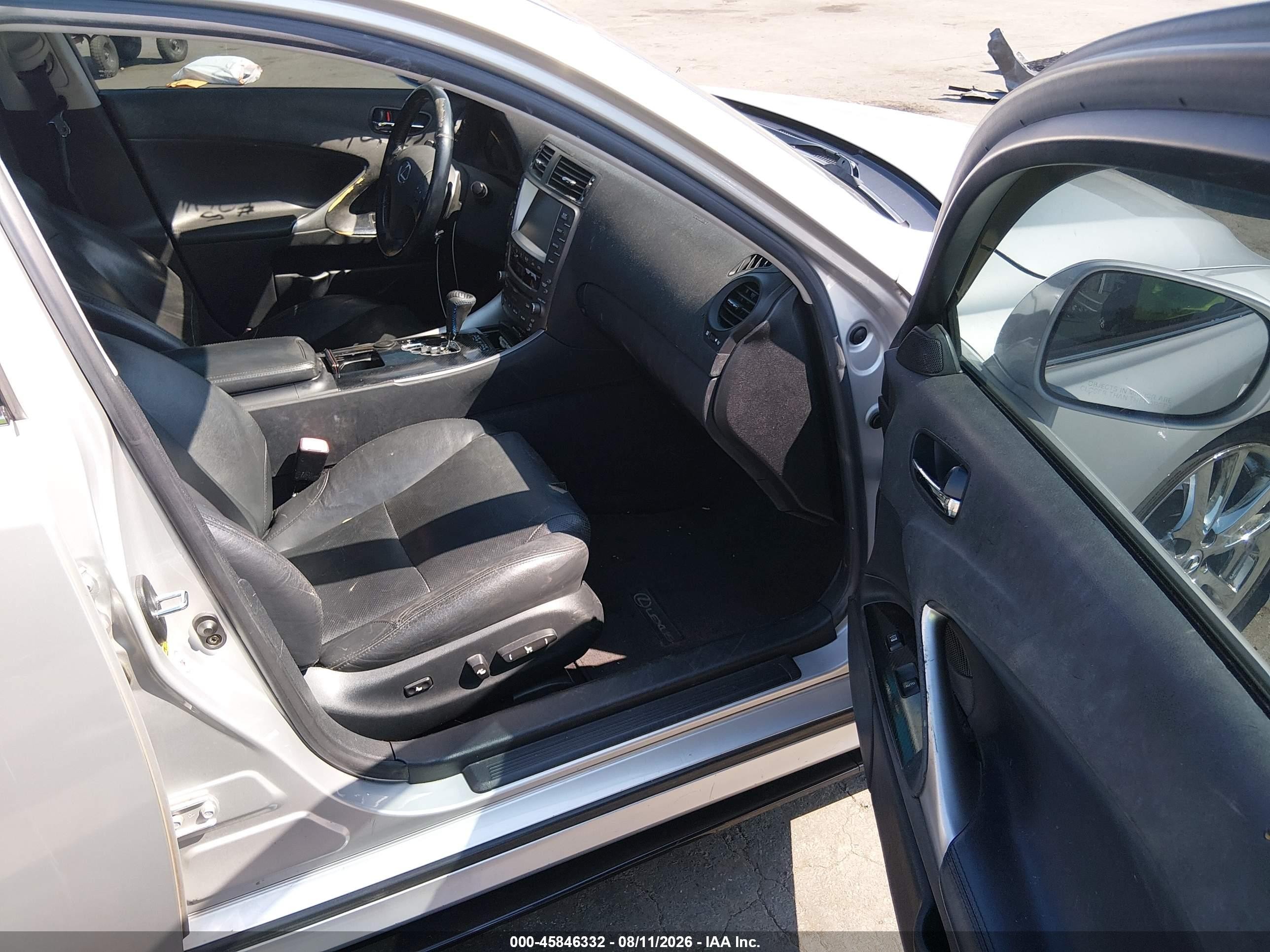 2006 Lexus Is 350   Silver vin: JTHBE262462003784
