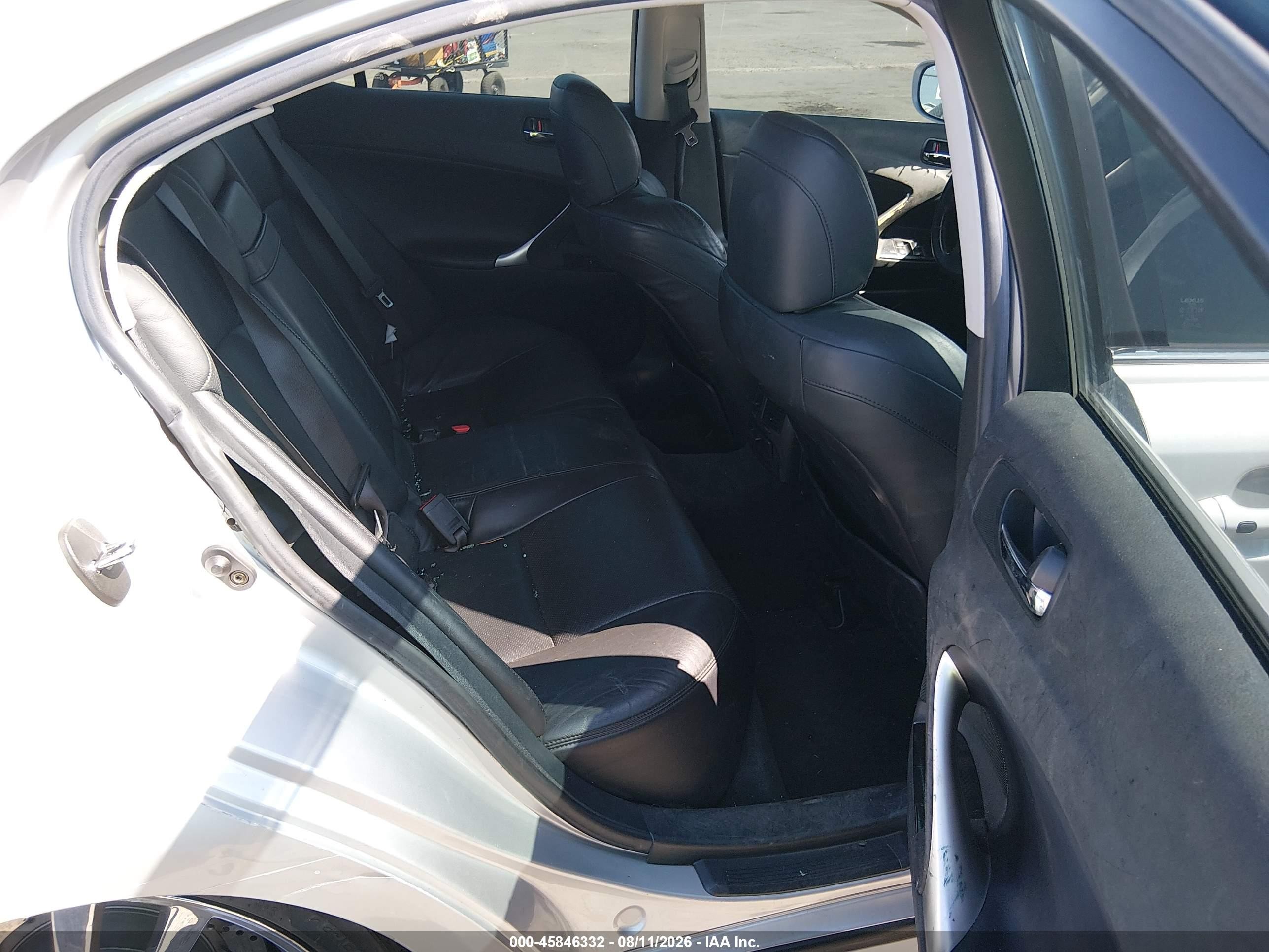 2006 Lexus Is 350   Silver vin: JTHBE262462003784