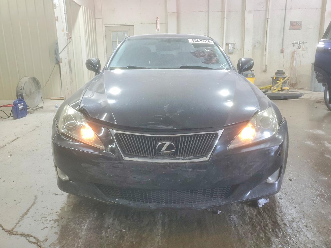 2006 Lexus Is 350 Black vin: JTHBE262465001046