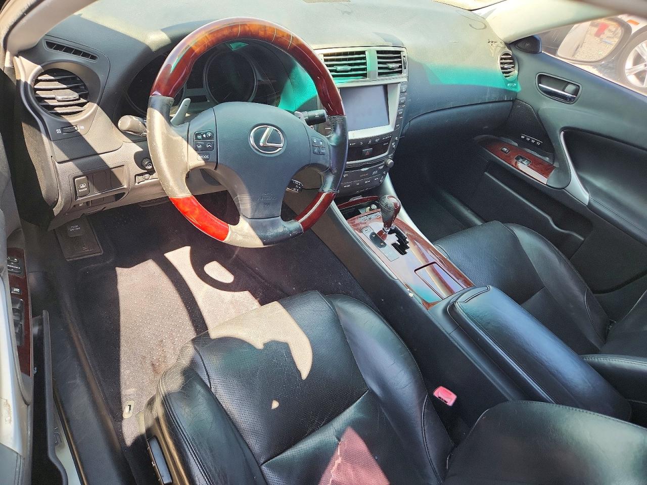 2006 Lexus Is 350 Black vin: JTHBE262465007770