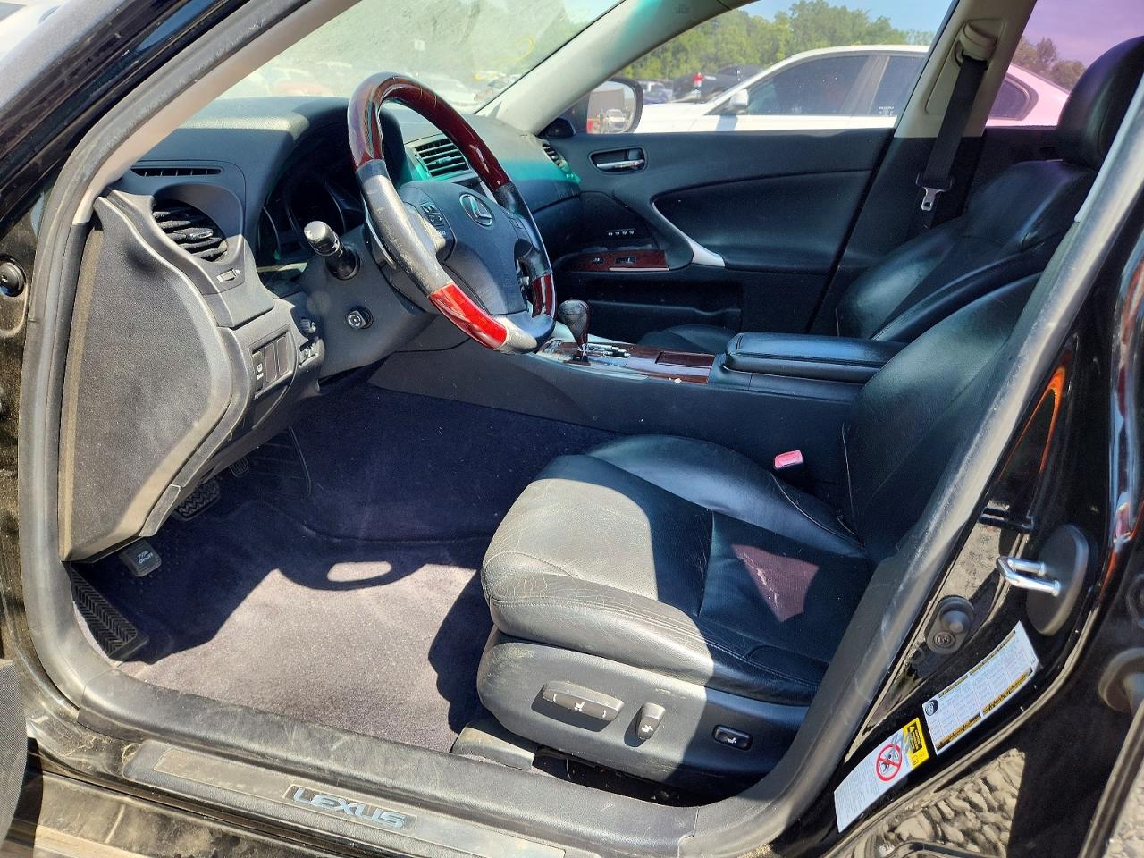 2006 Lexus Is 350 Black vin: JTHBE262465007770