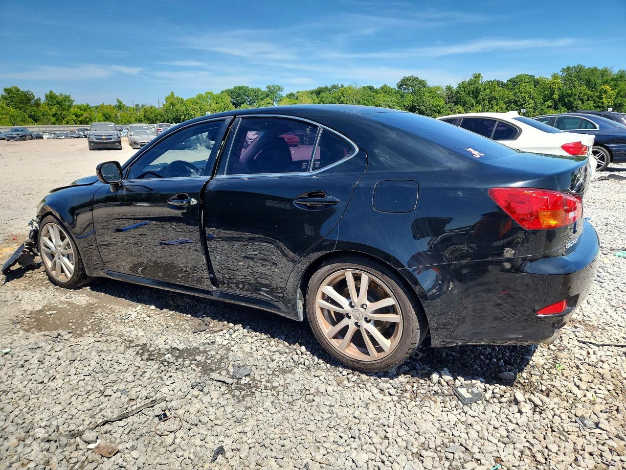 2006 Lexus Is 350 Black vin: JTHBE262465007770