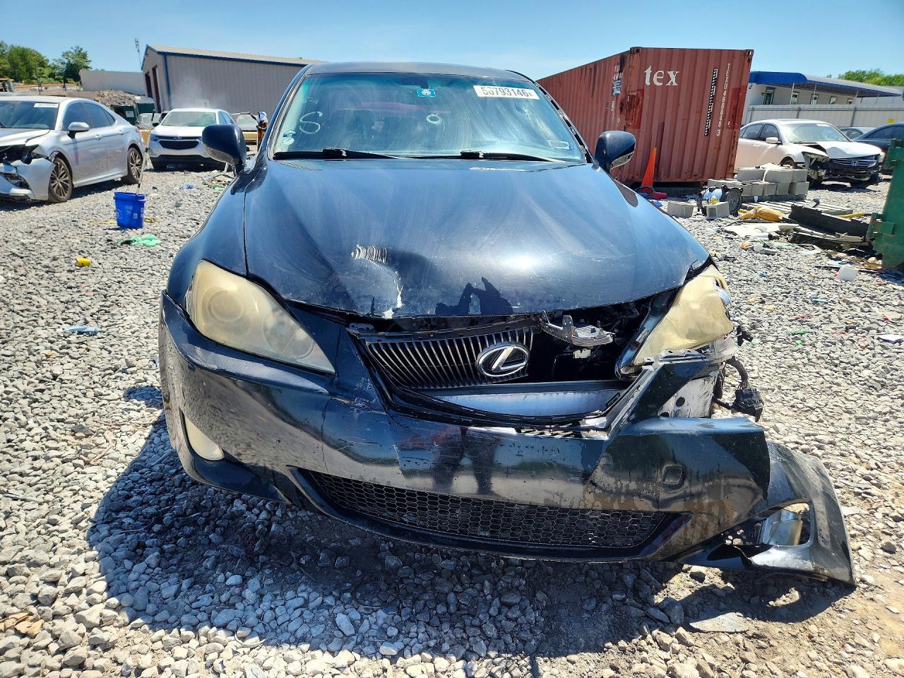 2006 Lexus Is 350 Black vin: JTHBE262465007770