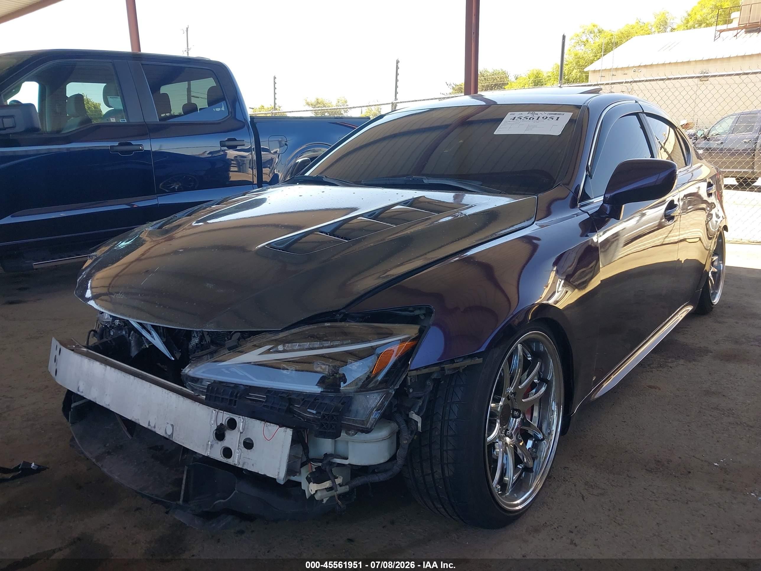 2006 Lexus Is 350 Purple vin: JTHBE262465009745