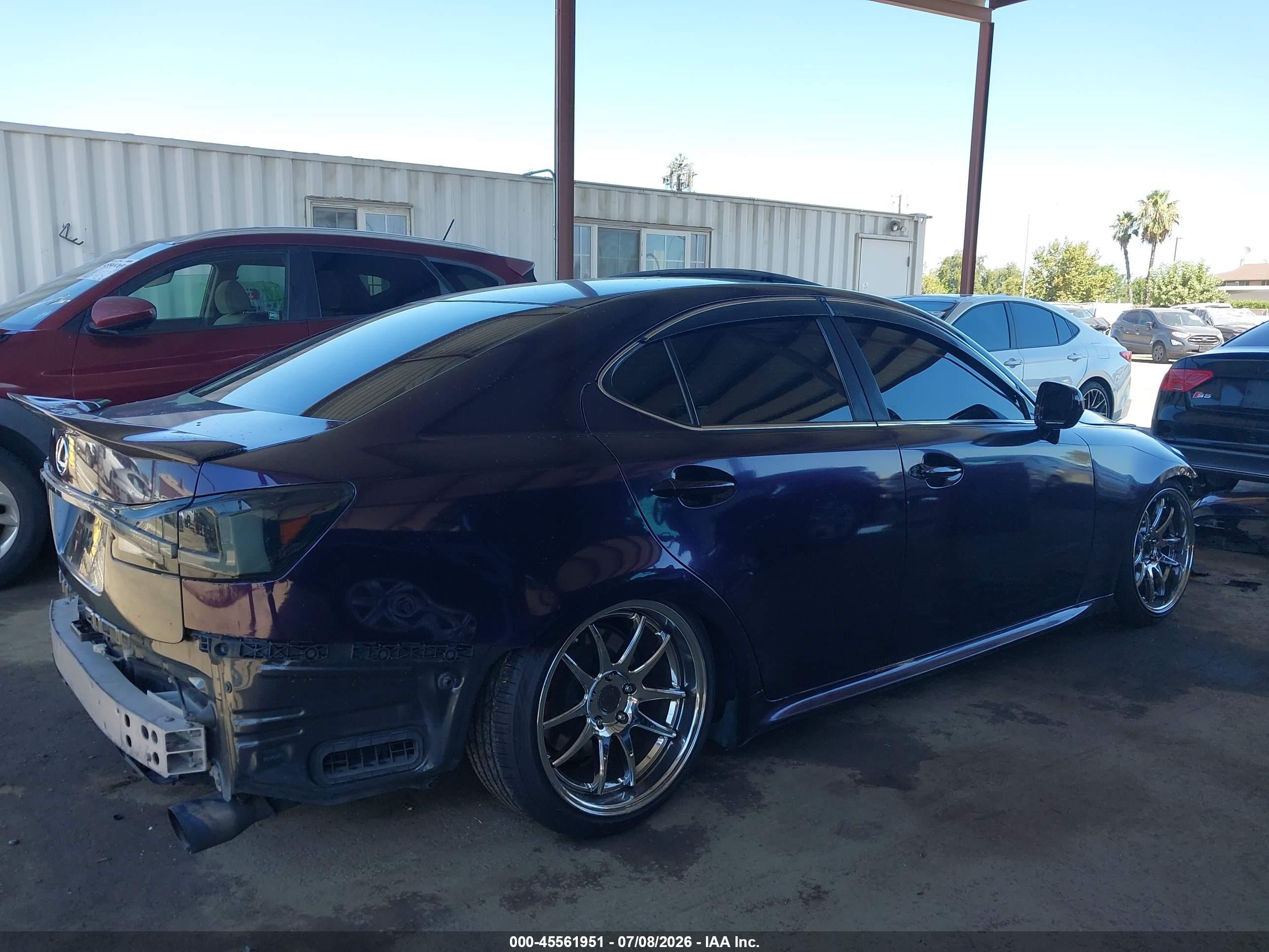2006 Lexus Is 350 Purple vin: JTHBE262465009745