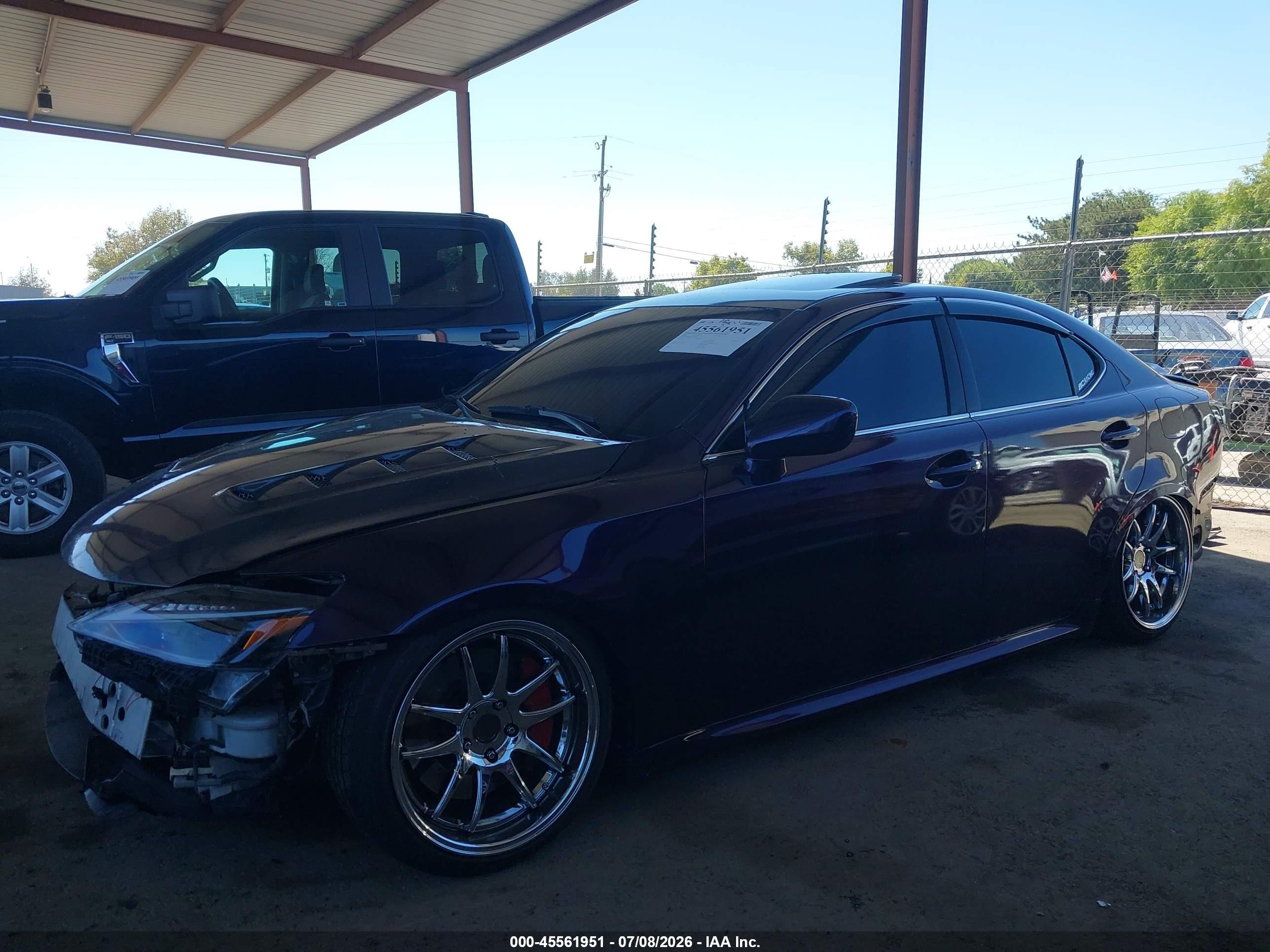 2006 Lexus Is 350 Purple vin: JTHBE262465009745