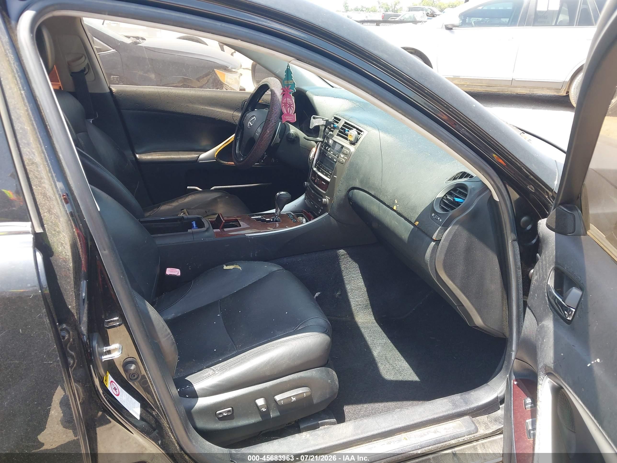 2007 Lexus Is 350   Gray vin: JTHBE262472011207