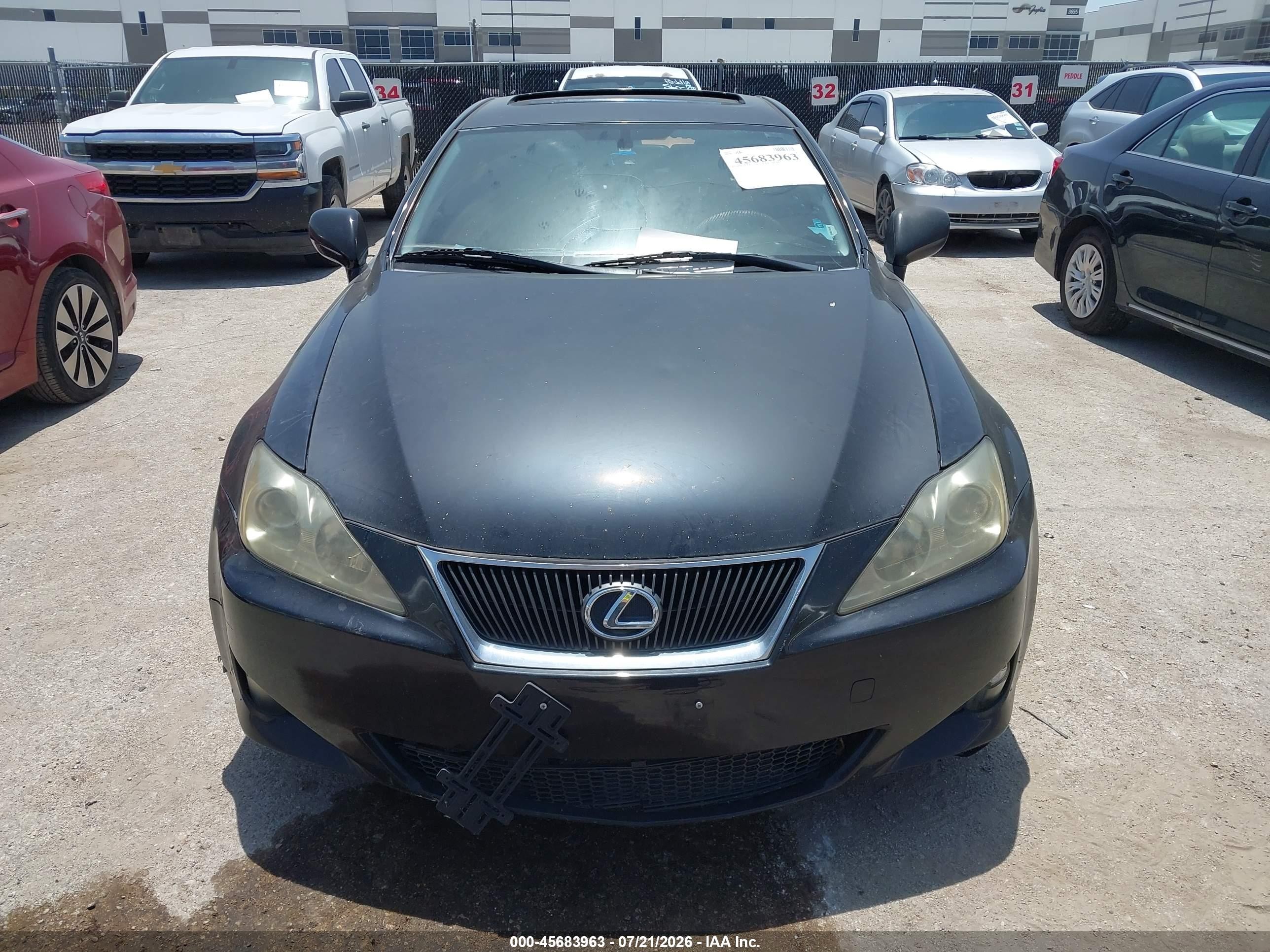 2007 Lexus Is 350   Gray vin: JTHBE262472011207