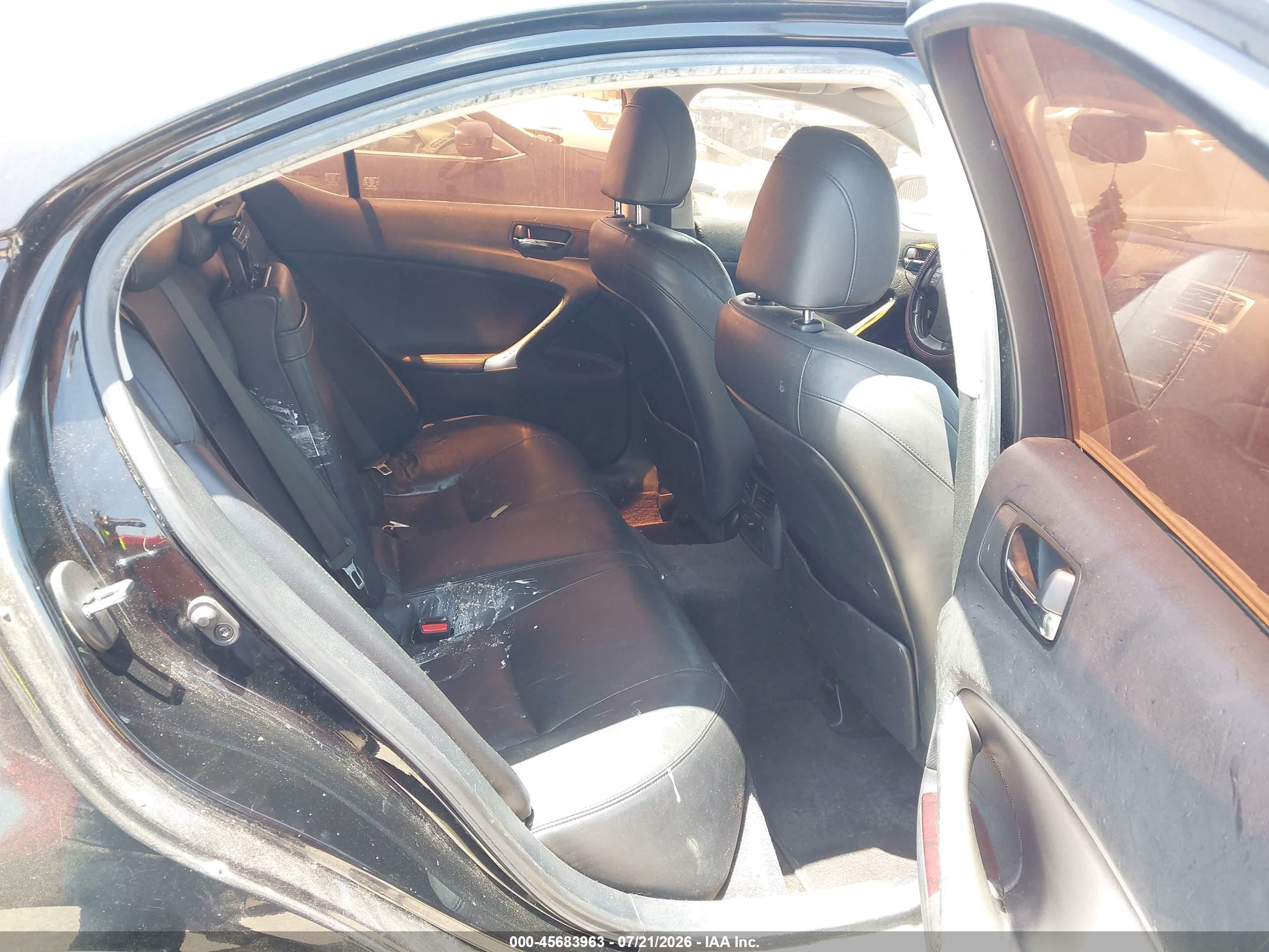 2007 Lexus Is 350   Gray vin: JTHBE262472011207
