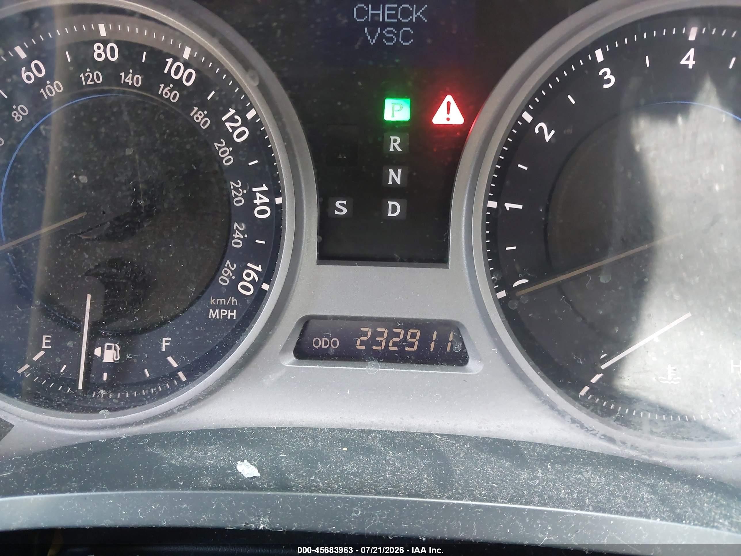 2007 Lexus Is 350   Gray vin: JTHBE262472011207