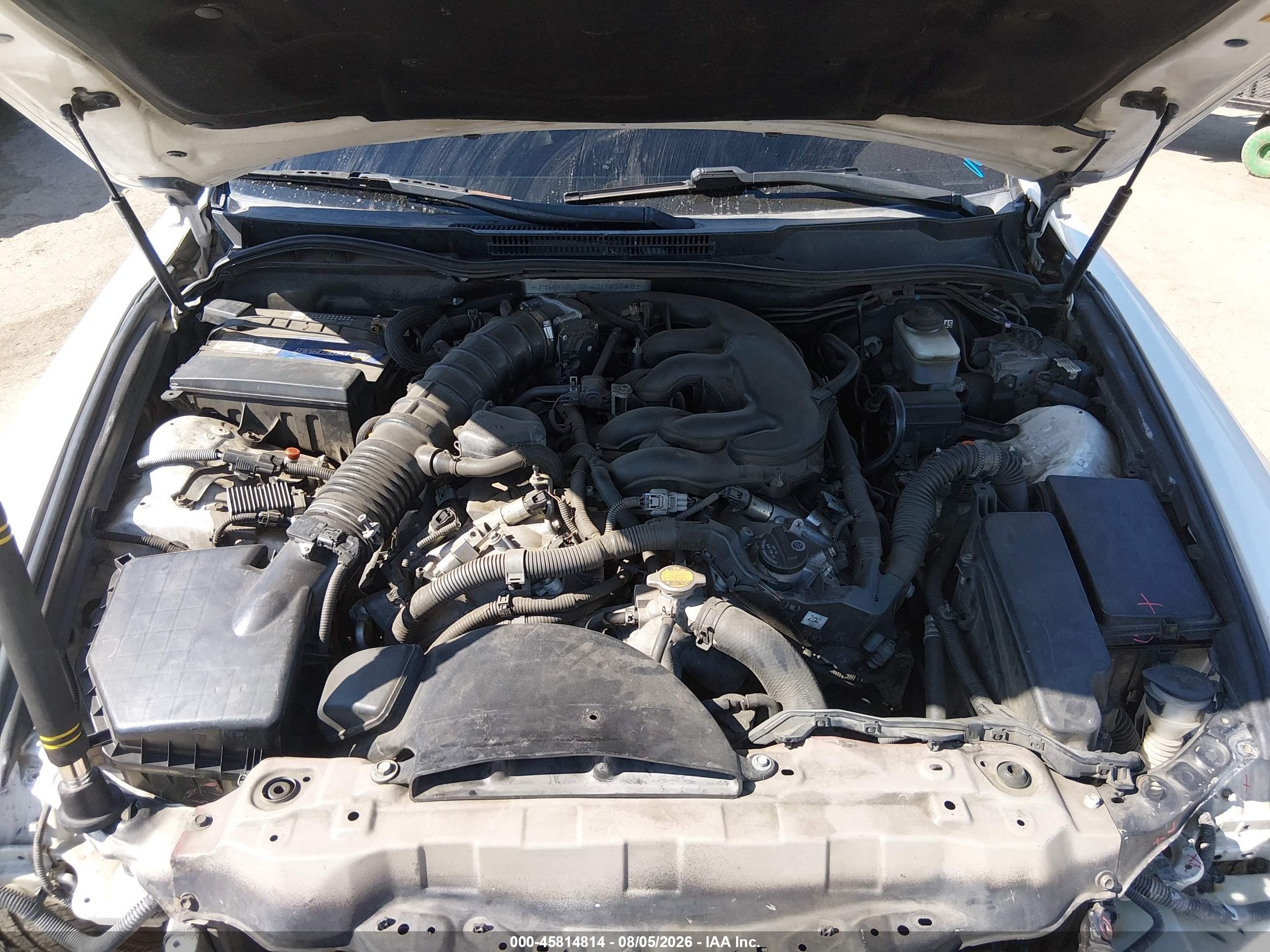 2006 Lexus Is 350   White vin: JTHBE262562005348