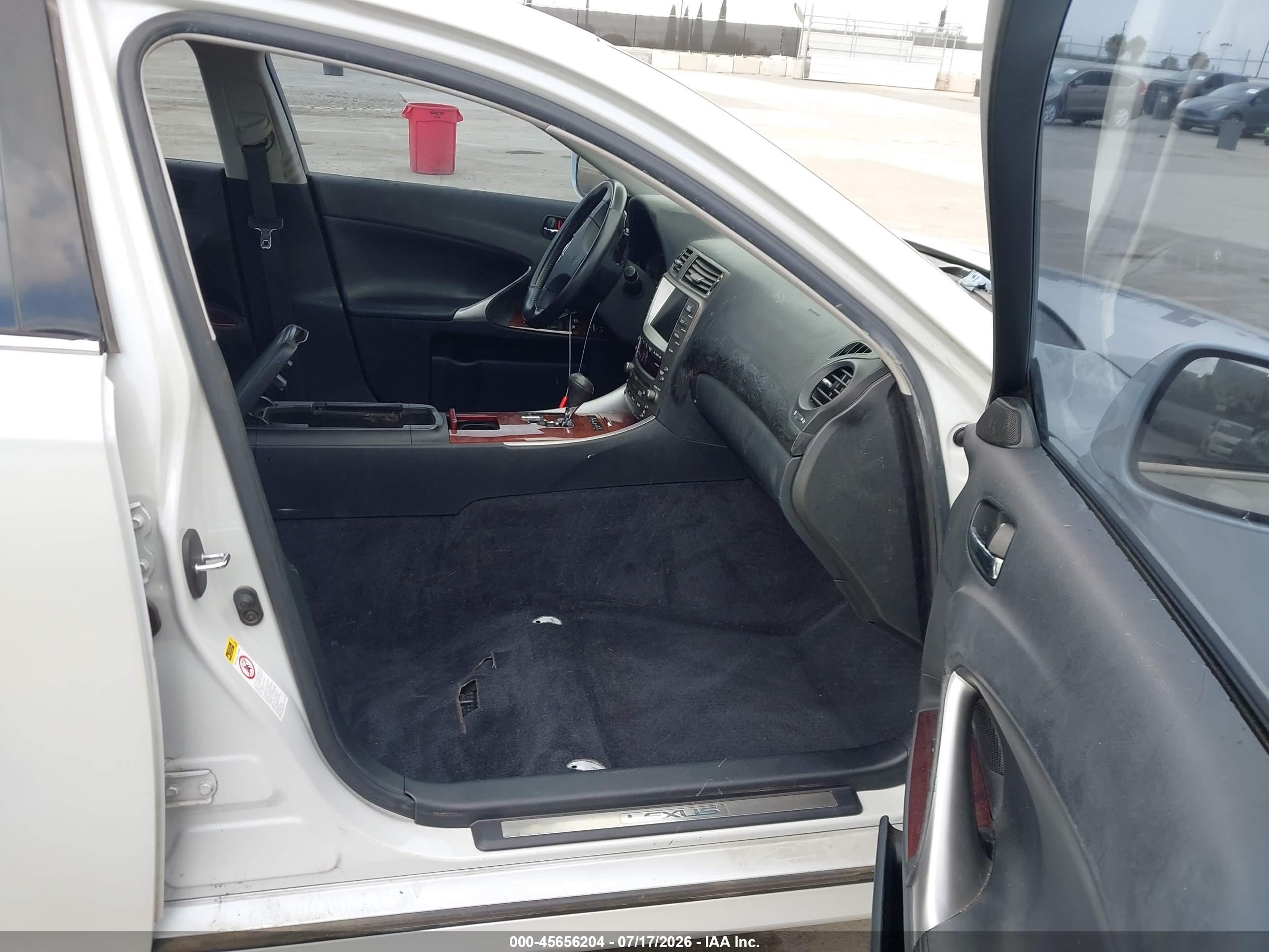2006 Lexus Is 350 Белый vin: JTHBE262565005350