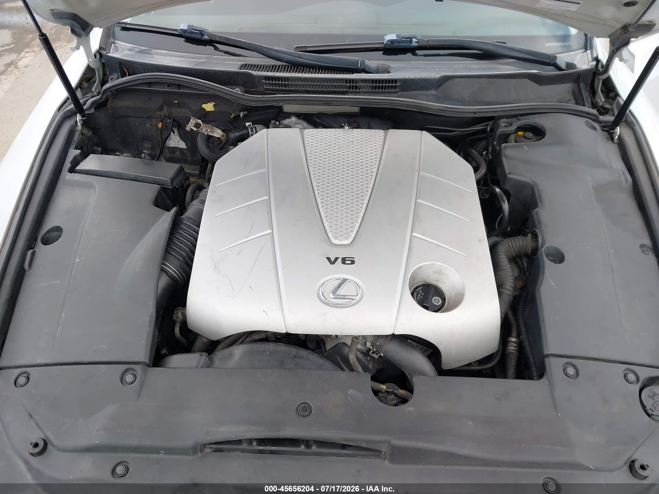 2006 Lexus Is 350 Белый vin: JTHBE262565005350