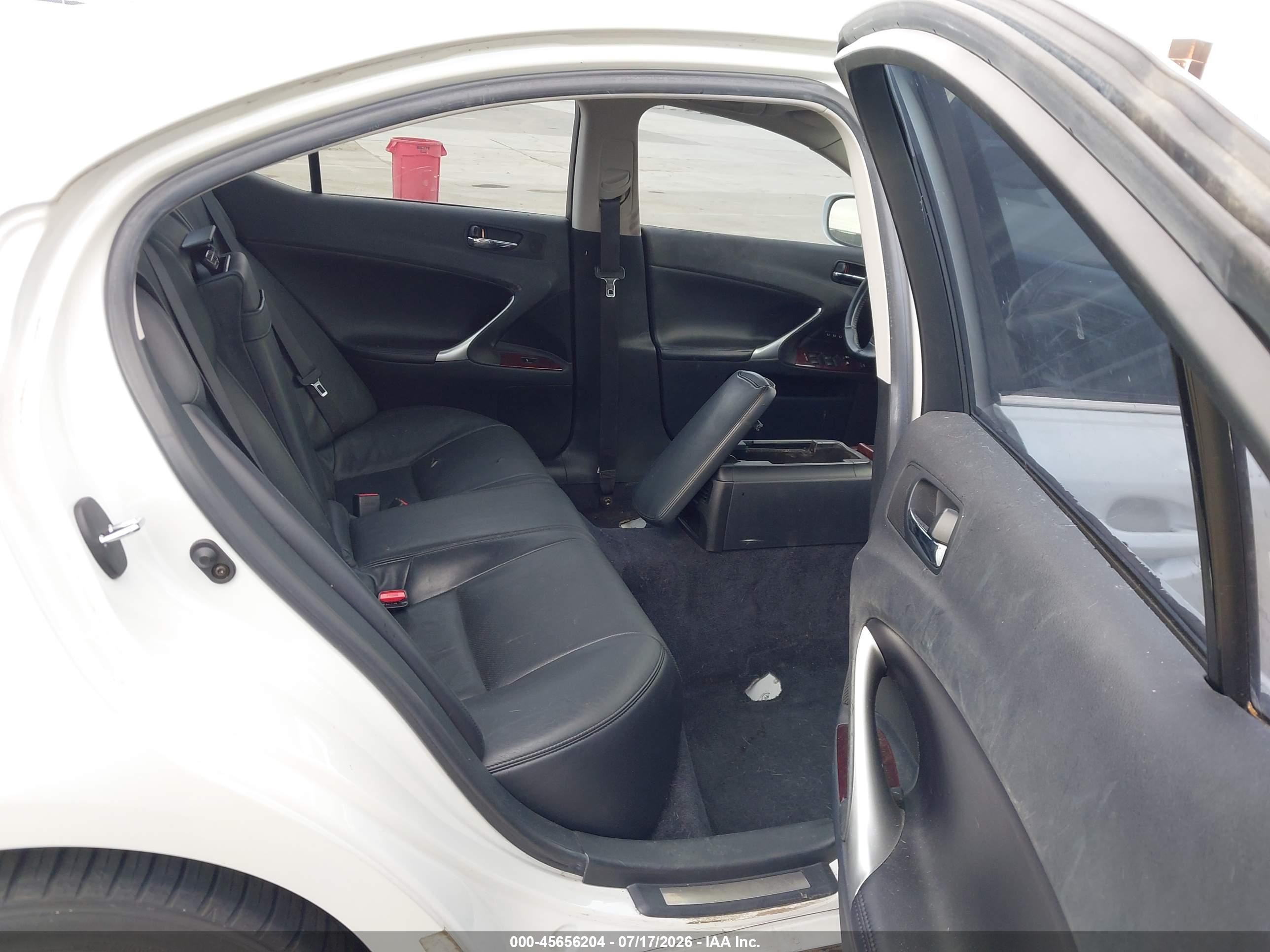 2006 Lexus Is 350 Белый vin: JTHBE262565005350