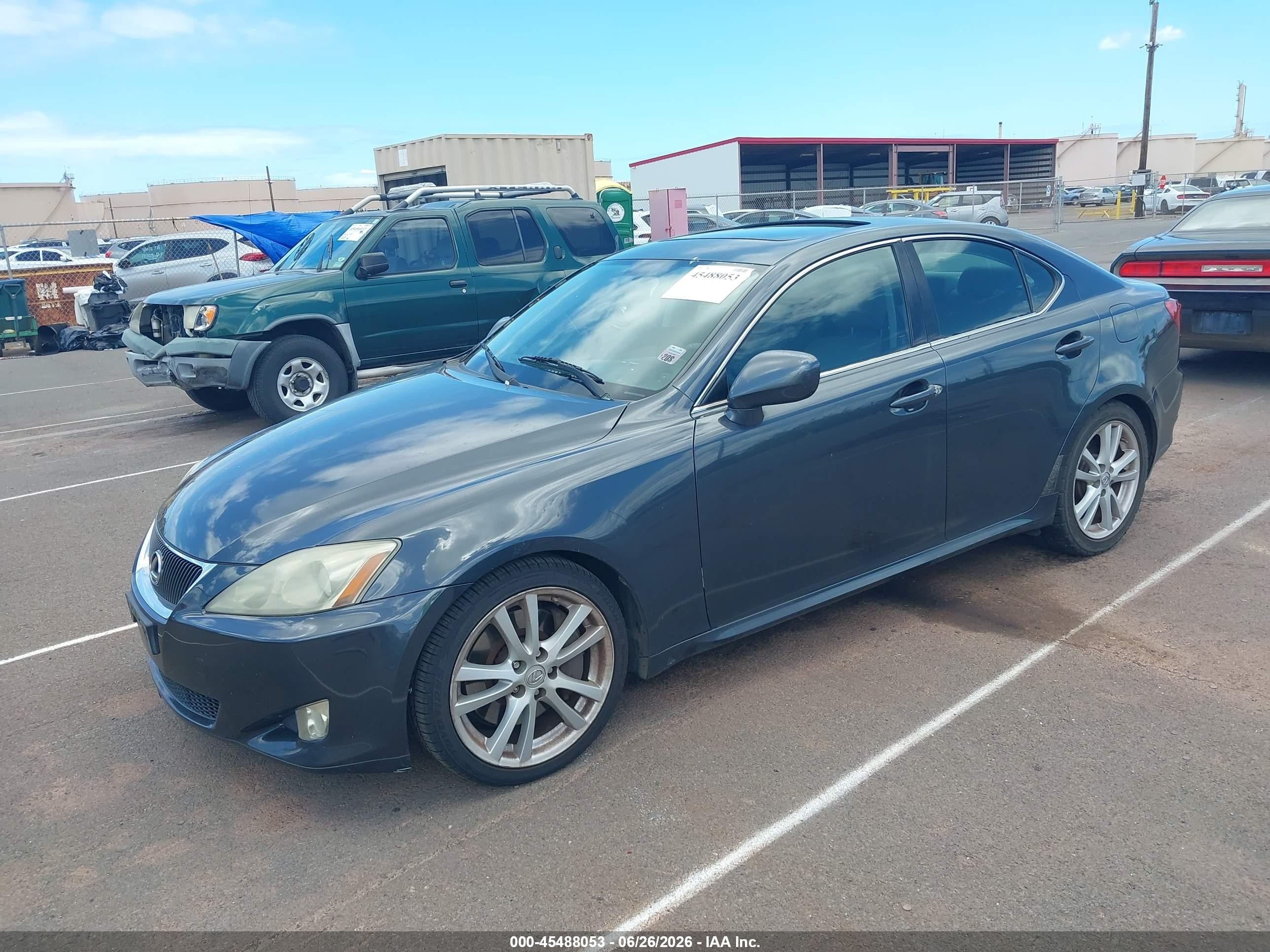 2006 Lexus Is 350   Gray vin: JTHBE262565007048