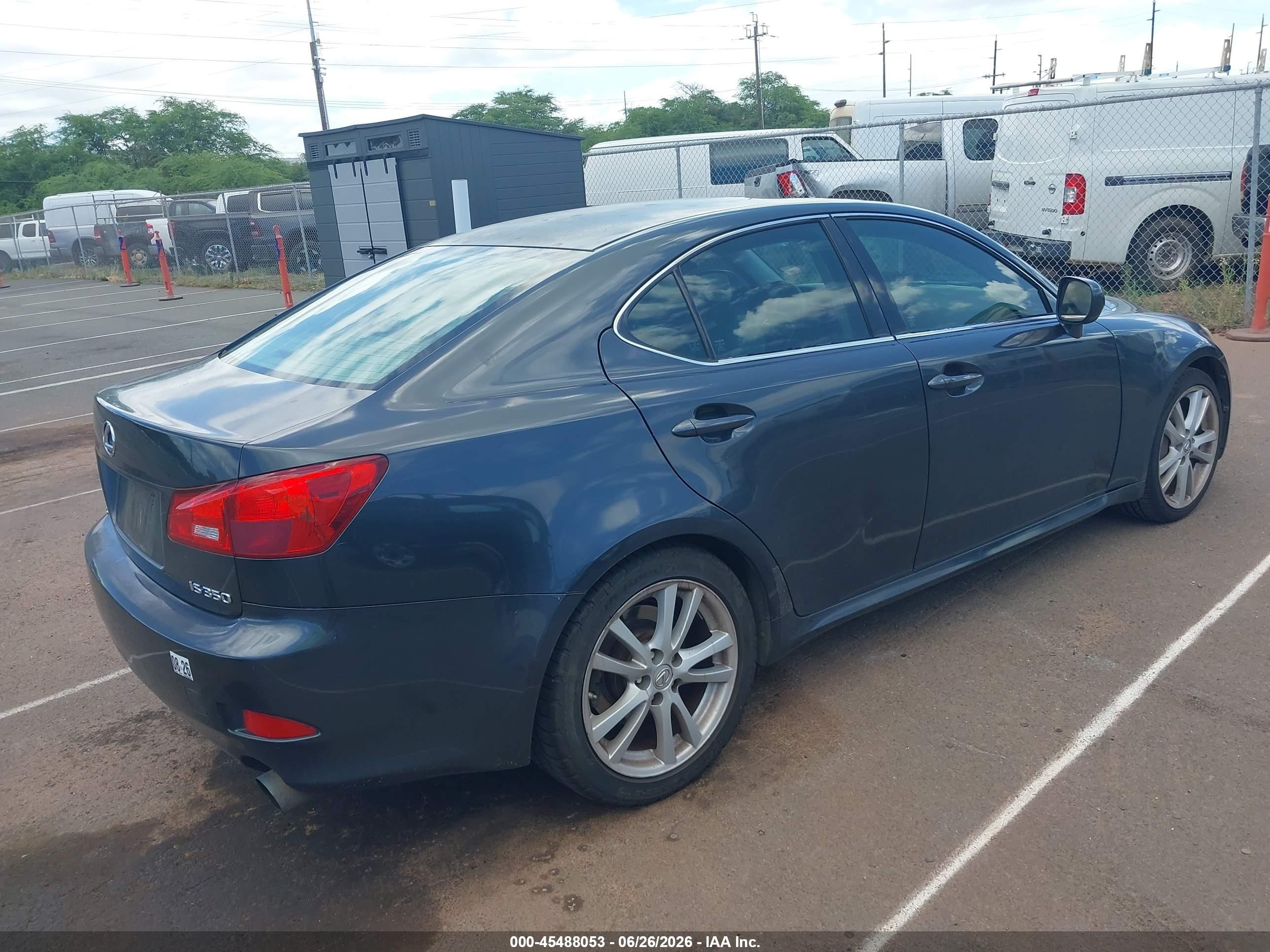 2006 Lexus Is 350   Gray vin: JTHBE262565007048