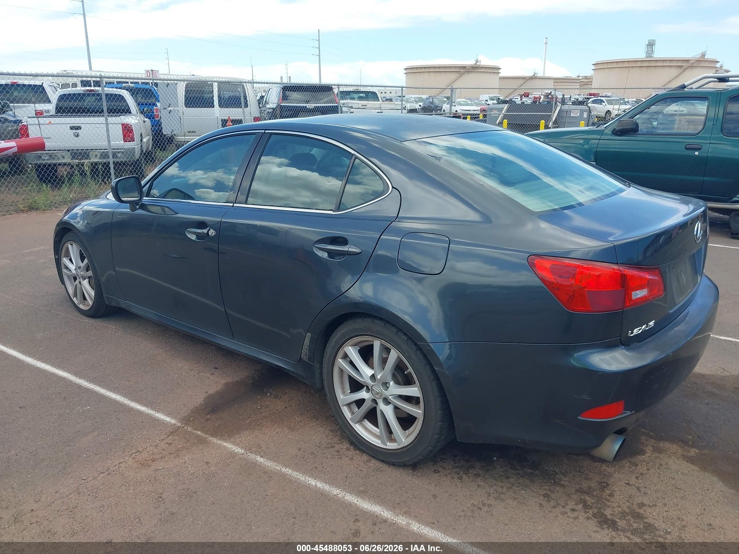 2006 Lexus Is 350   Gray vin: JTHBE262565007048