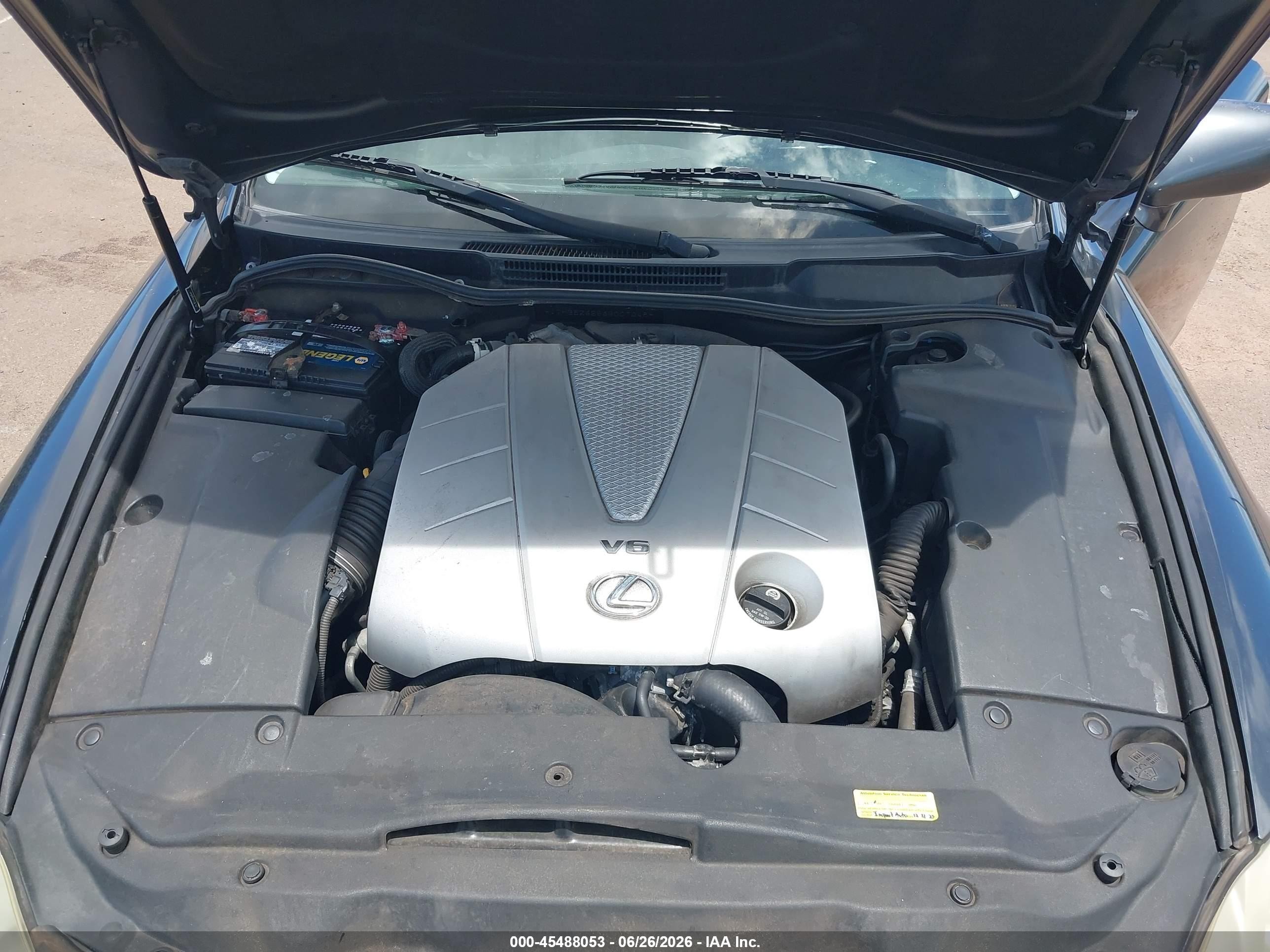 2006 Lexus Is 350   Gray vin: JTHBE262565007048