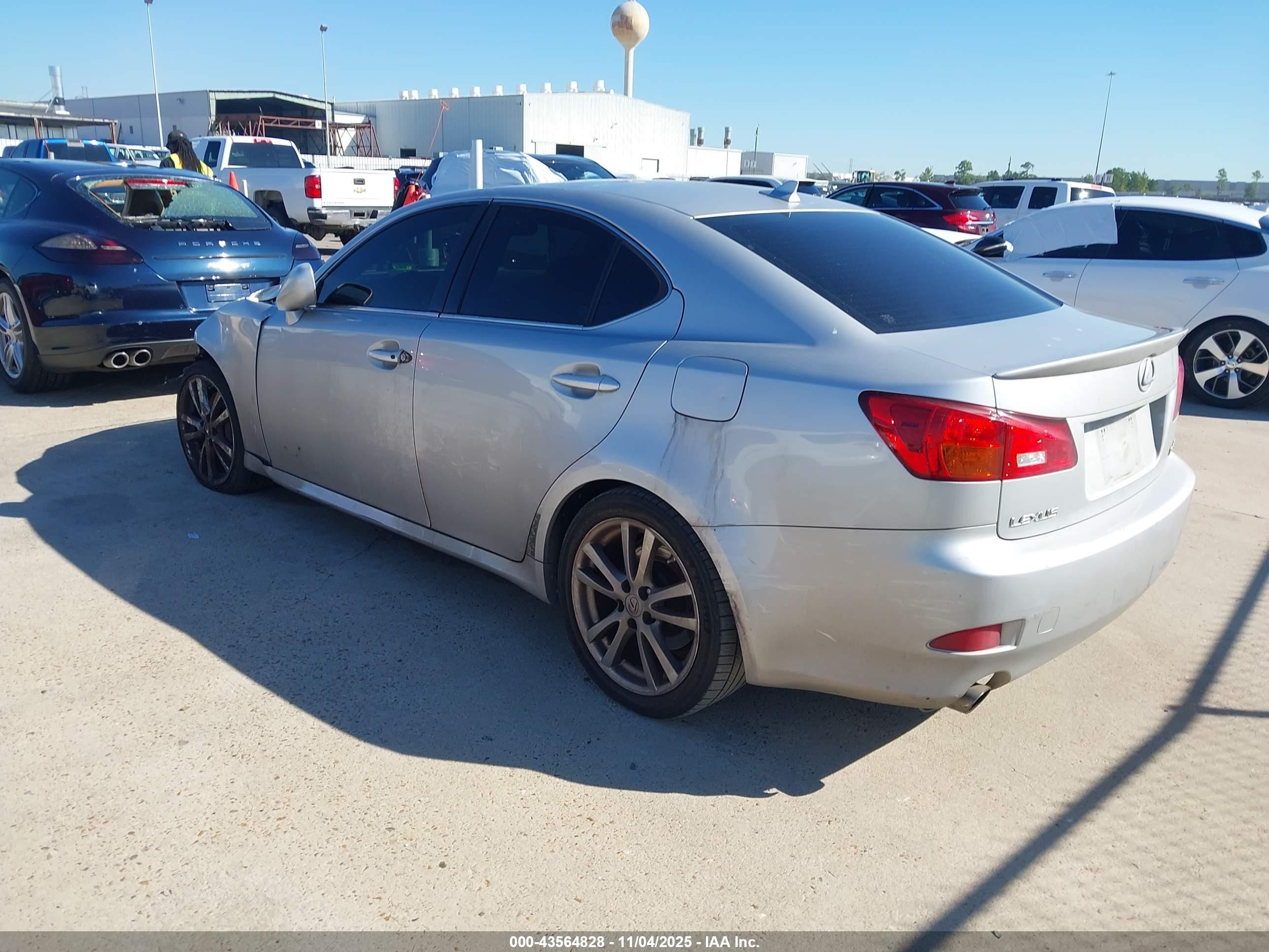 2008 Lexus Is 350   Silver vin: JTHBE262585019574