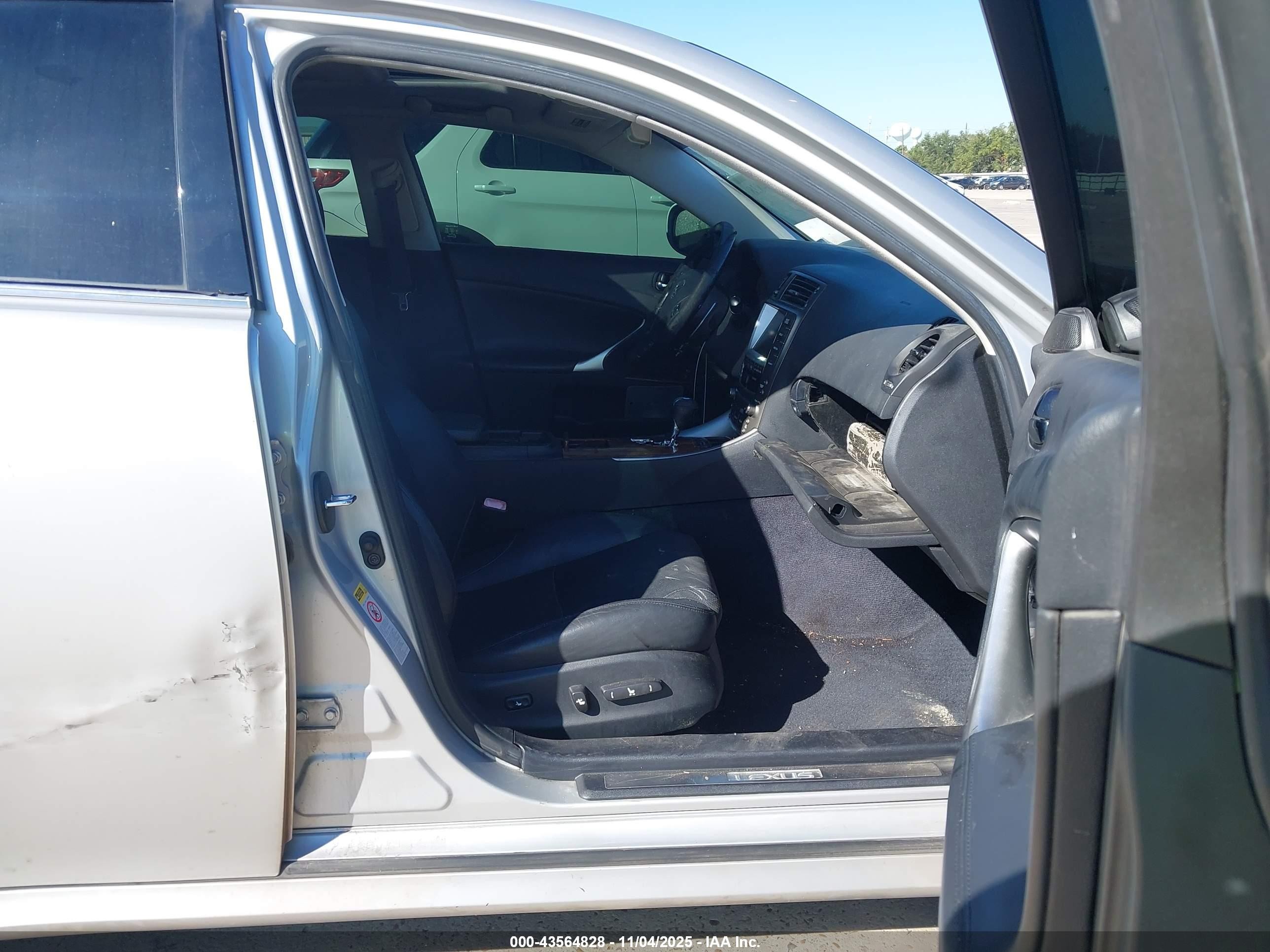2008 Lexus Is 350   Silver vin: JTHBE262585019574