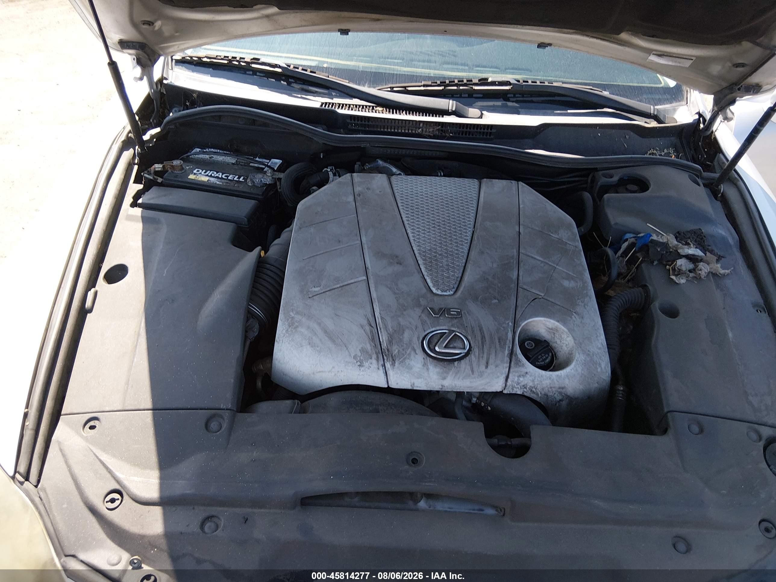 2006 Lexus Is 350 Silver vin: JTHBE262662002569